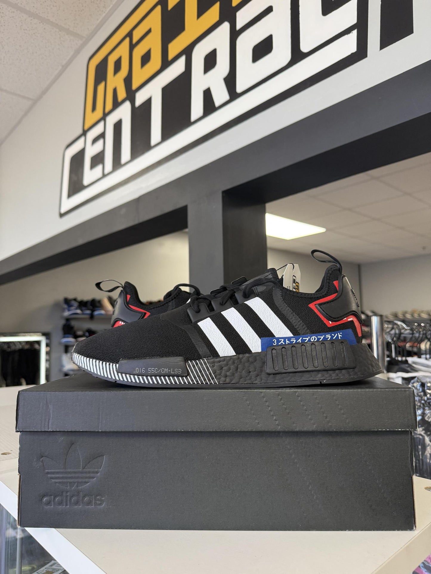 Adidas NMD "Japan Pack Black" Used Size 13