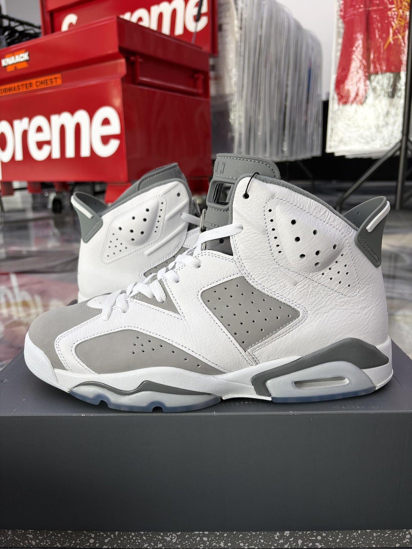 Jordan 6 "Cool Grey" Used Size 11