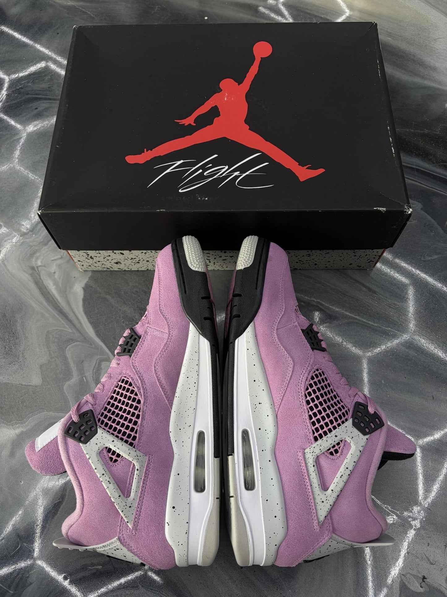 Jordan 4 "Pink Orchid" Used Size 12W/10.5M