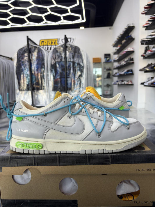 Nike Dunk Low Off-White "Lot 2" Used Size 12