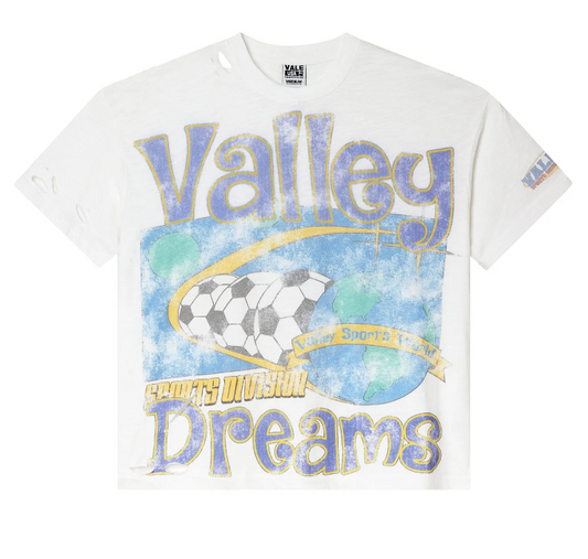 Vale Futball Tee "White"