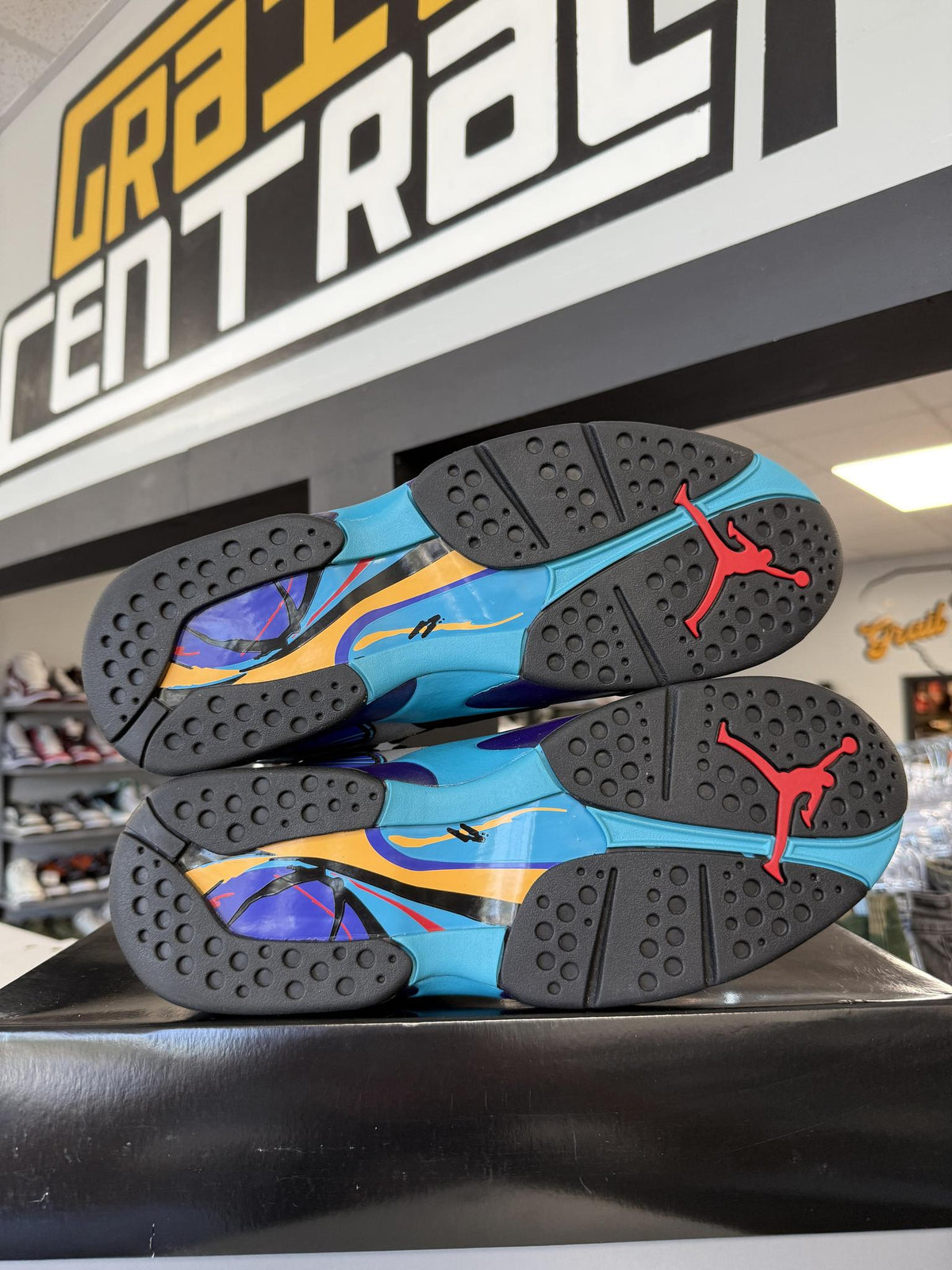 Jordan 8 "Aqua" Used Size 12