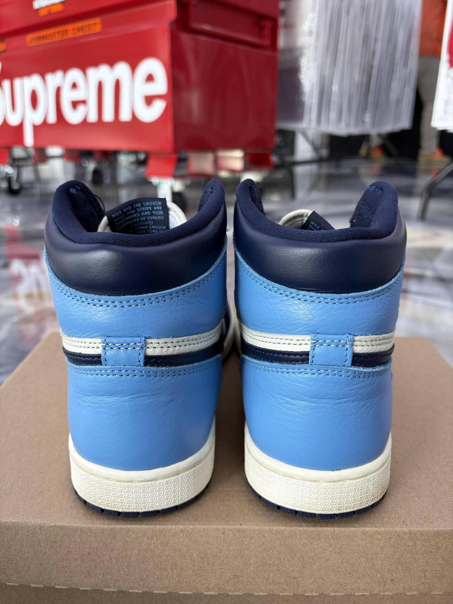 Jordan 1 "Obsidian" Used Size 8.5