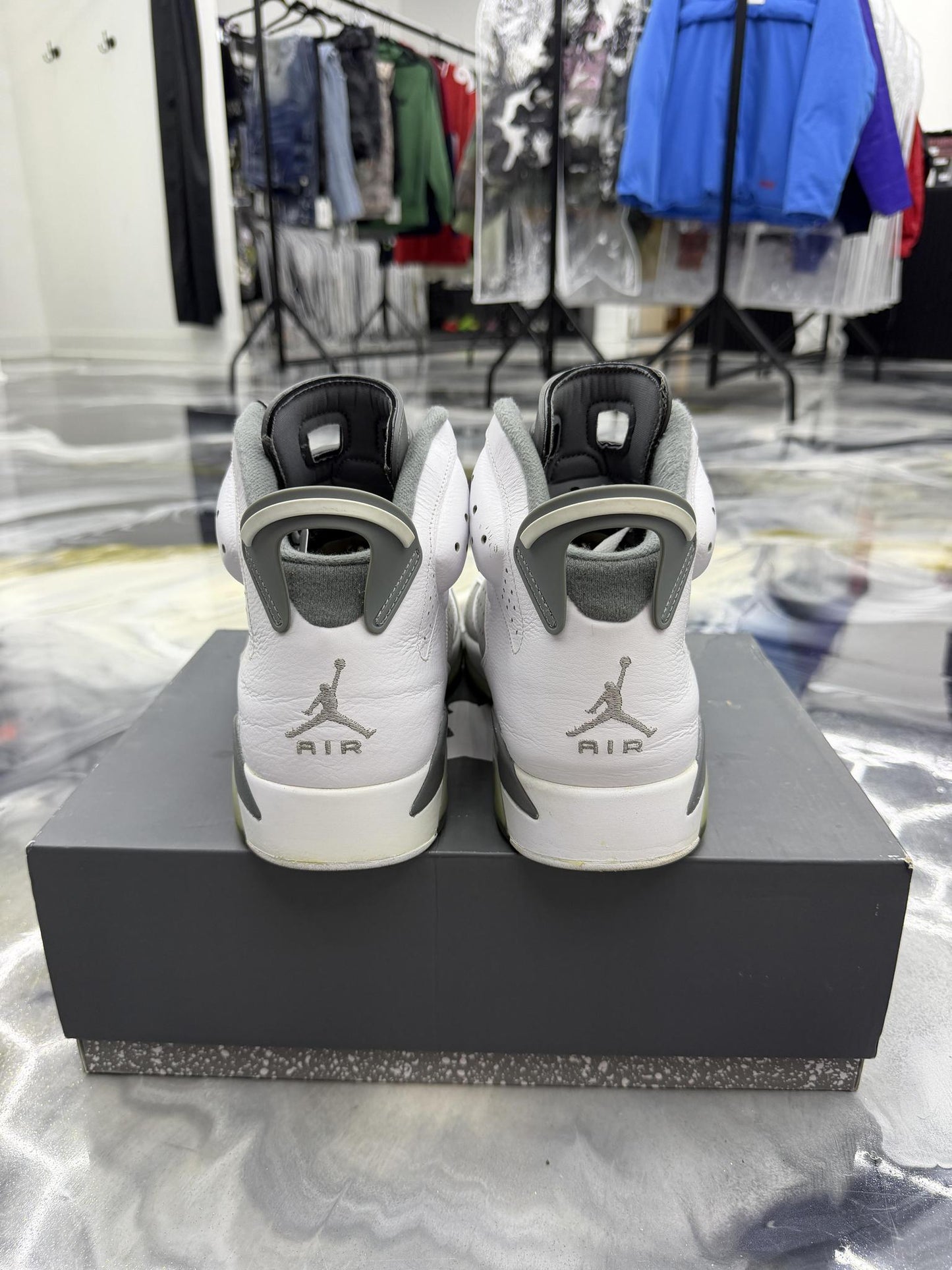 Jordan 6 "Cool Grey" Used Size 13