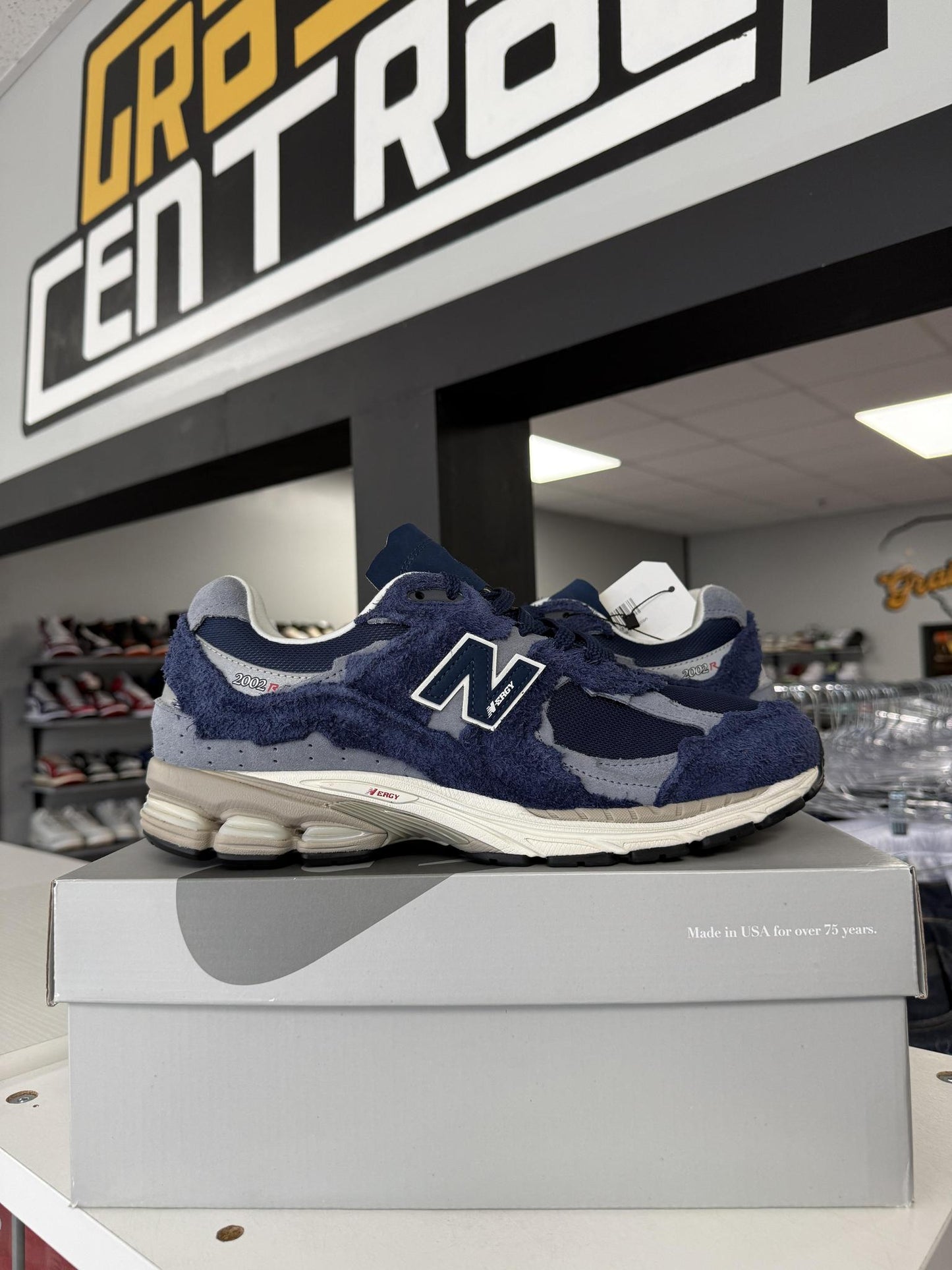 New Balance 2002R "Protection Pack Navy" Used Size 12