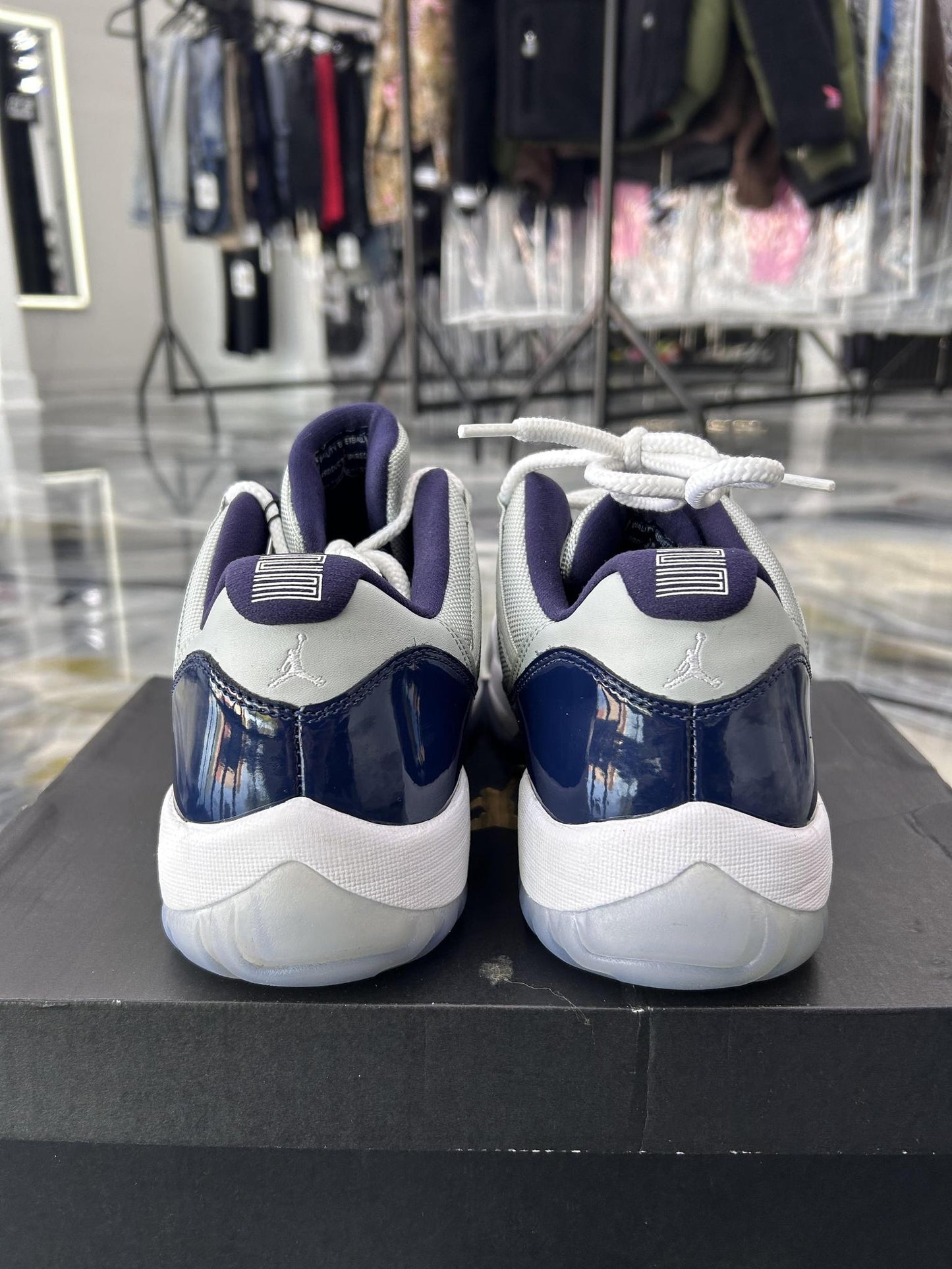 Jordan 11 "Georgetown" Used Size 12