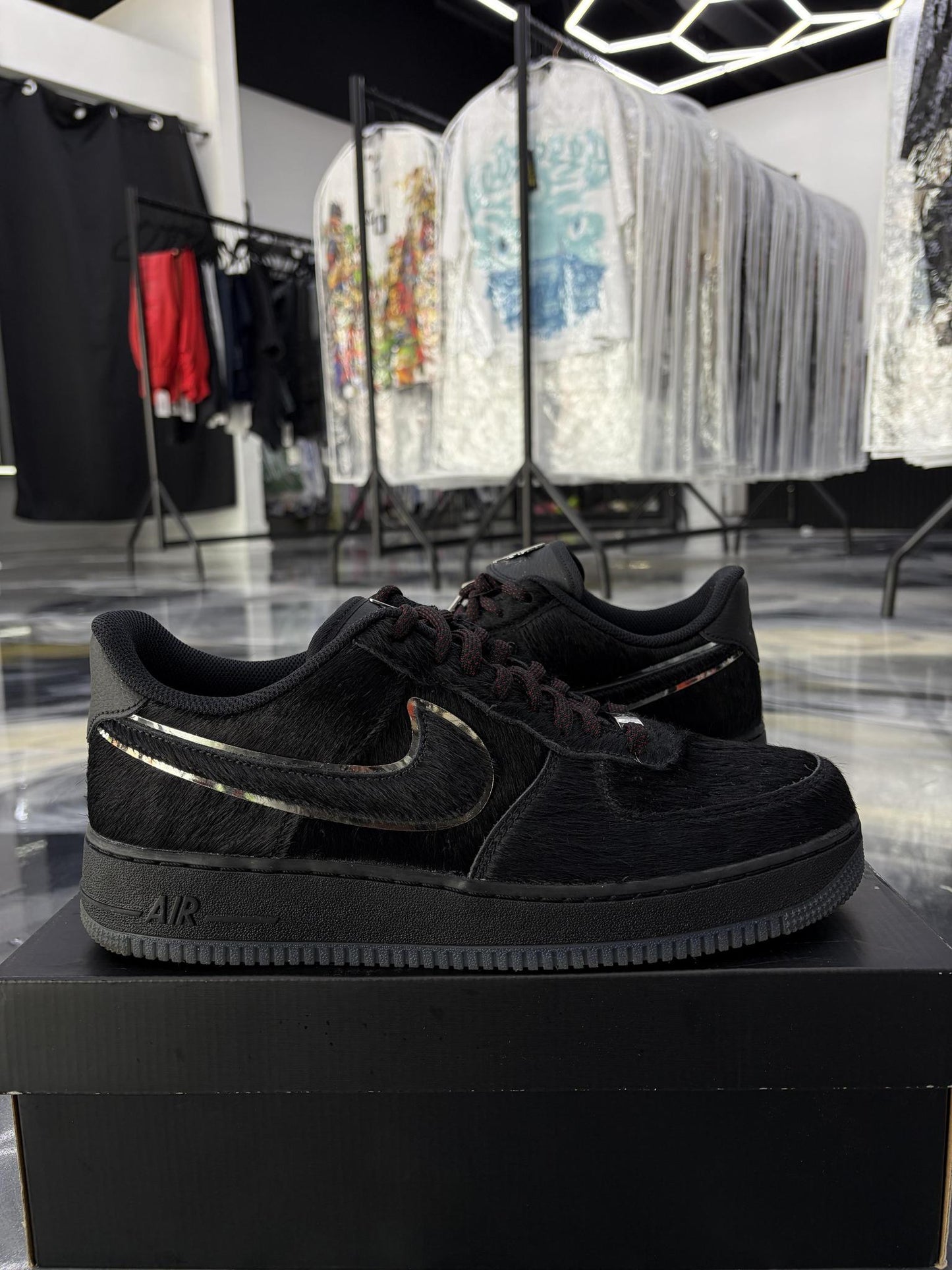Nike Air Force 1 "Virginia Union University" Used Size 10.5