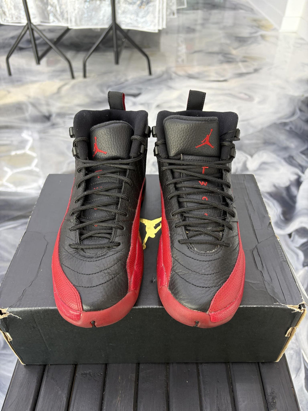 Jordan 12 "Flu Game" Used Size 5Y/6.5W