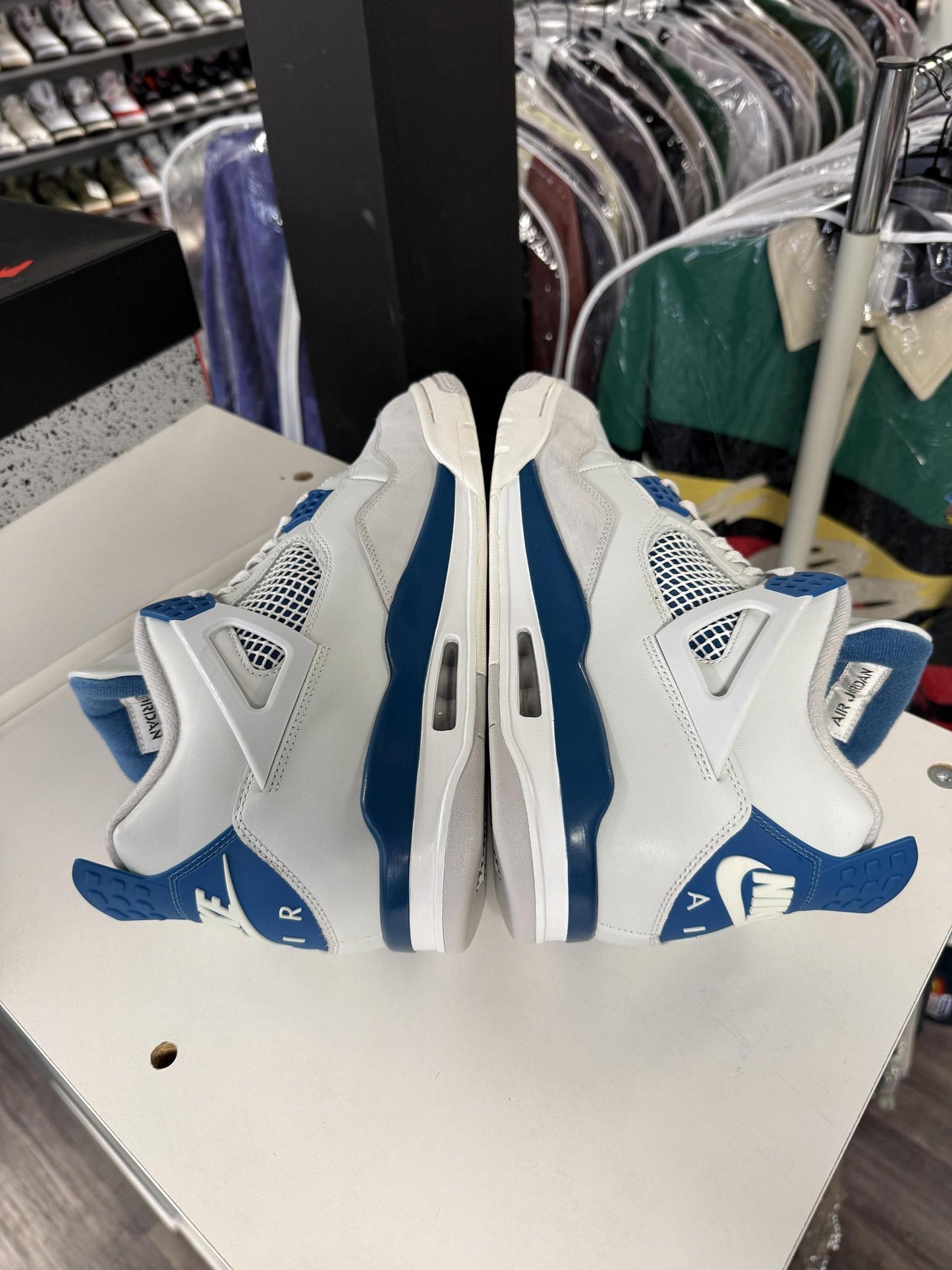 Jordan 4 "Military Blue" Used Size 12