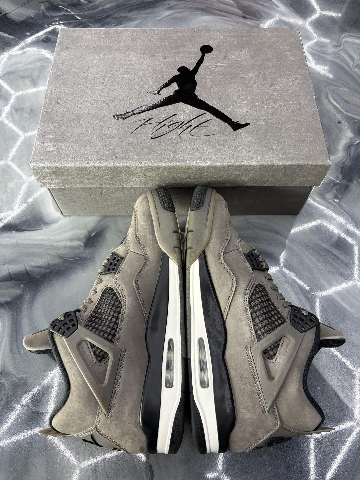 Jordan 4 "Cave Stone" Used Size 10