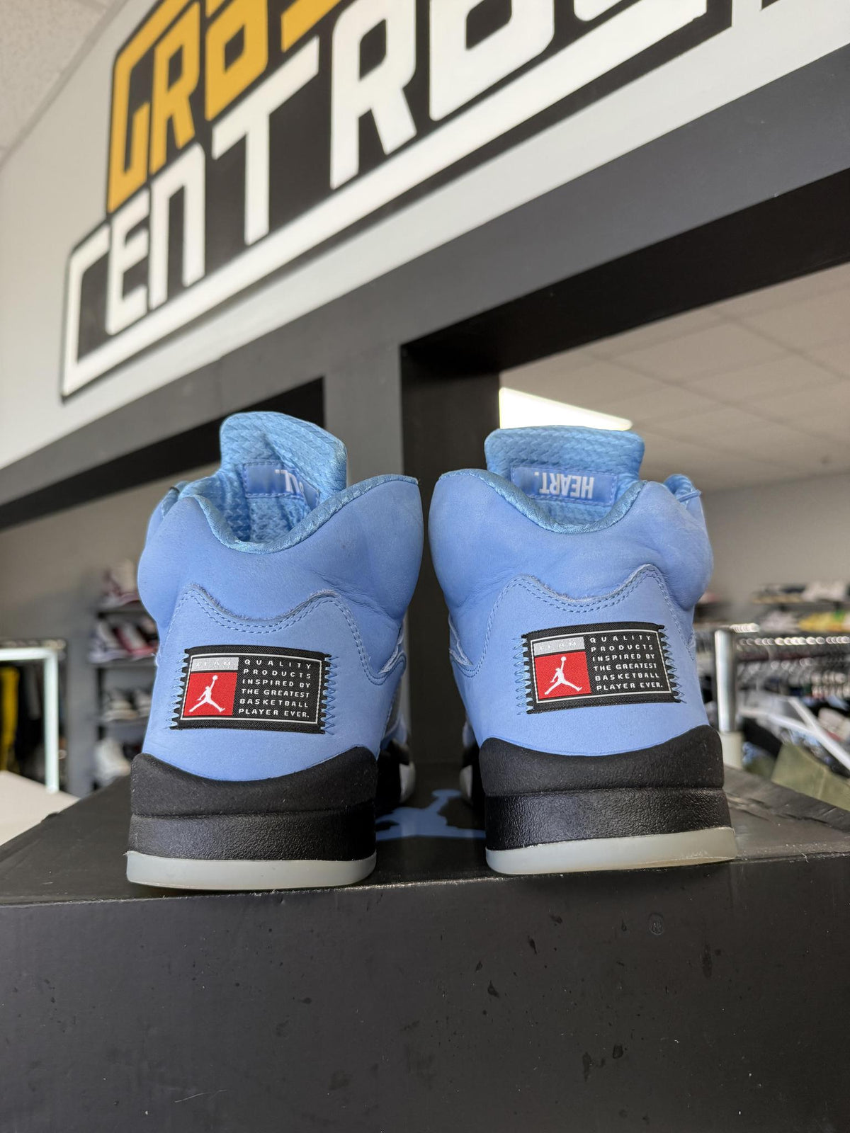 Jordan 5 "UNC" Used Size 12