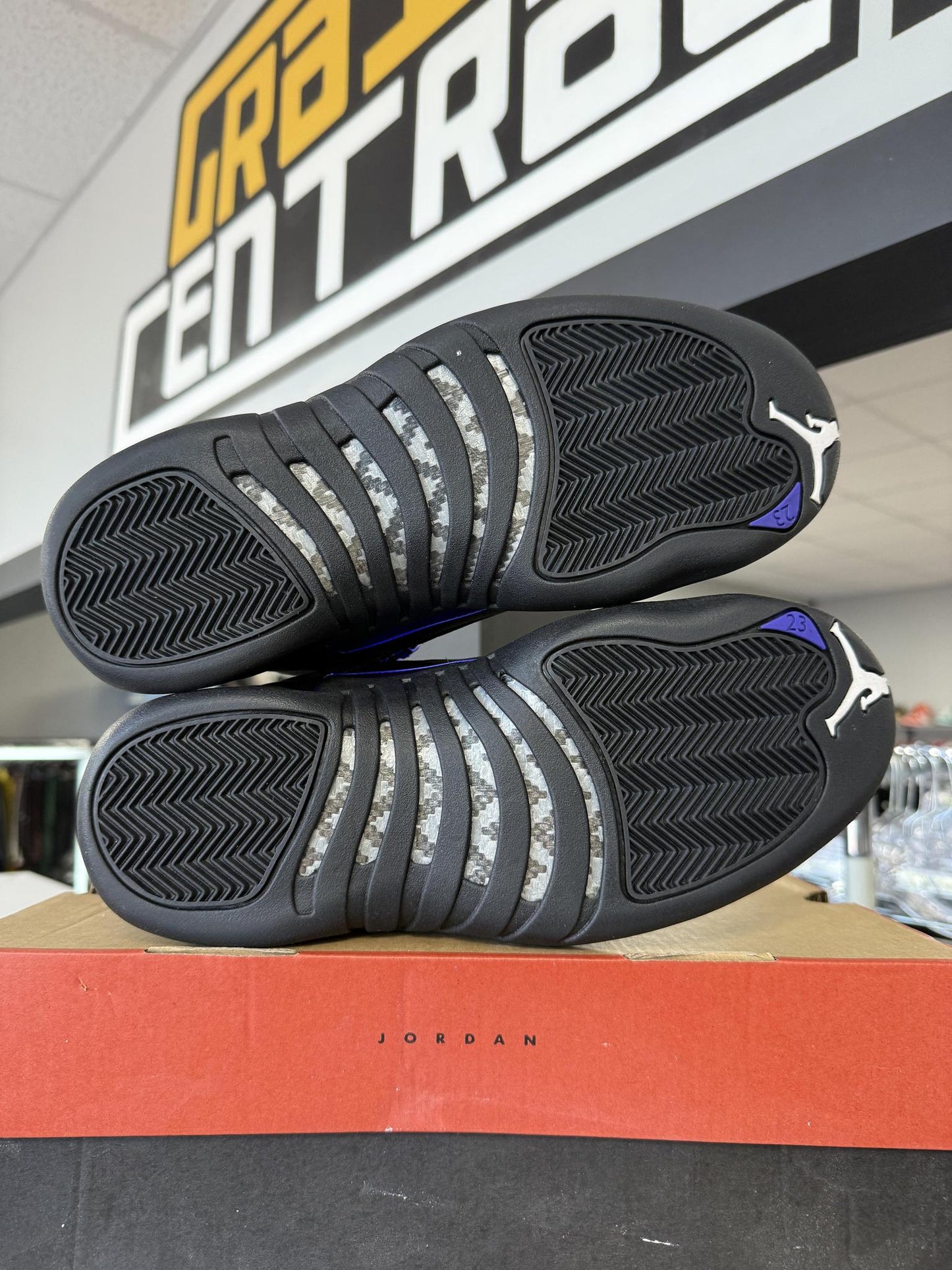 Jordan 12 "Dark Concord" Used Size 8