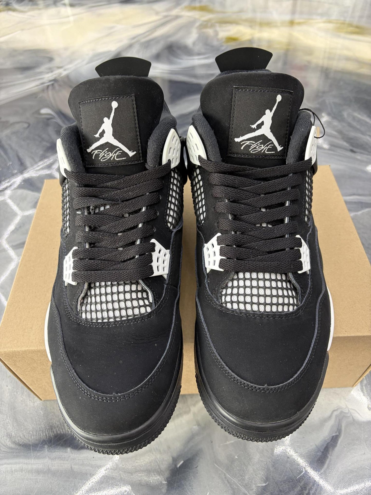 Jordan 4 "White Thunder" Used Size 12