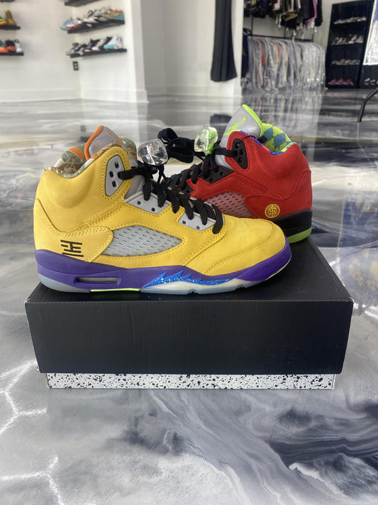 Jordan 5 "What The" Used Size 5Y/6.5