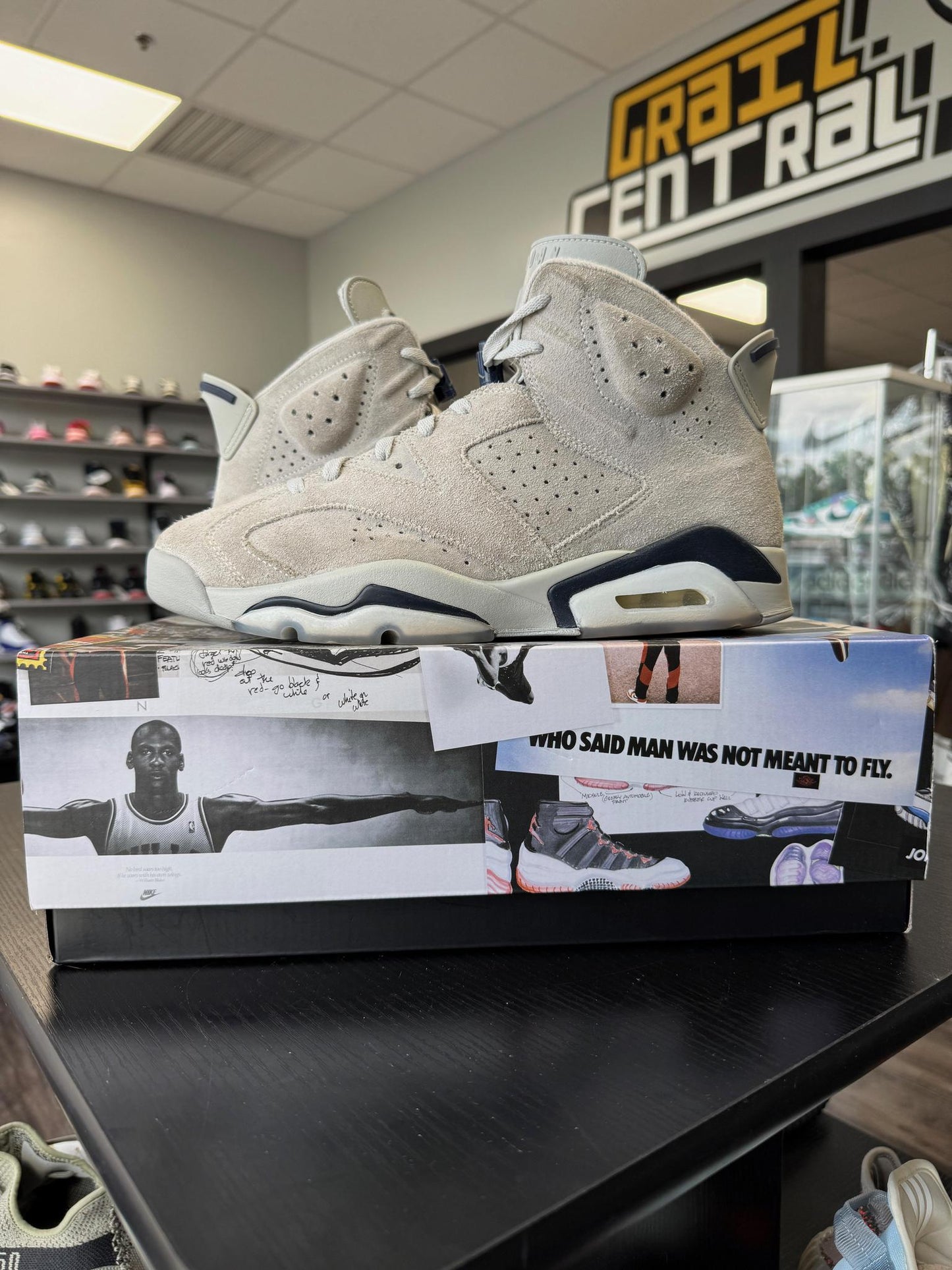 Jordan 6 "Georgetown" Used Size 12