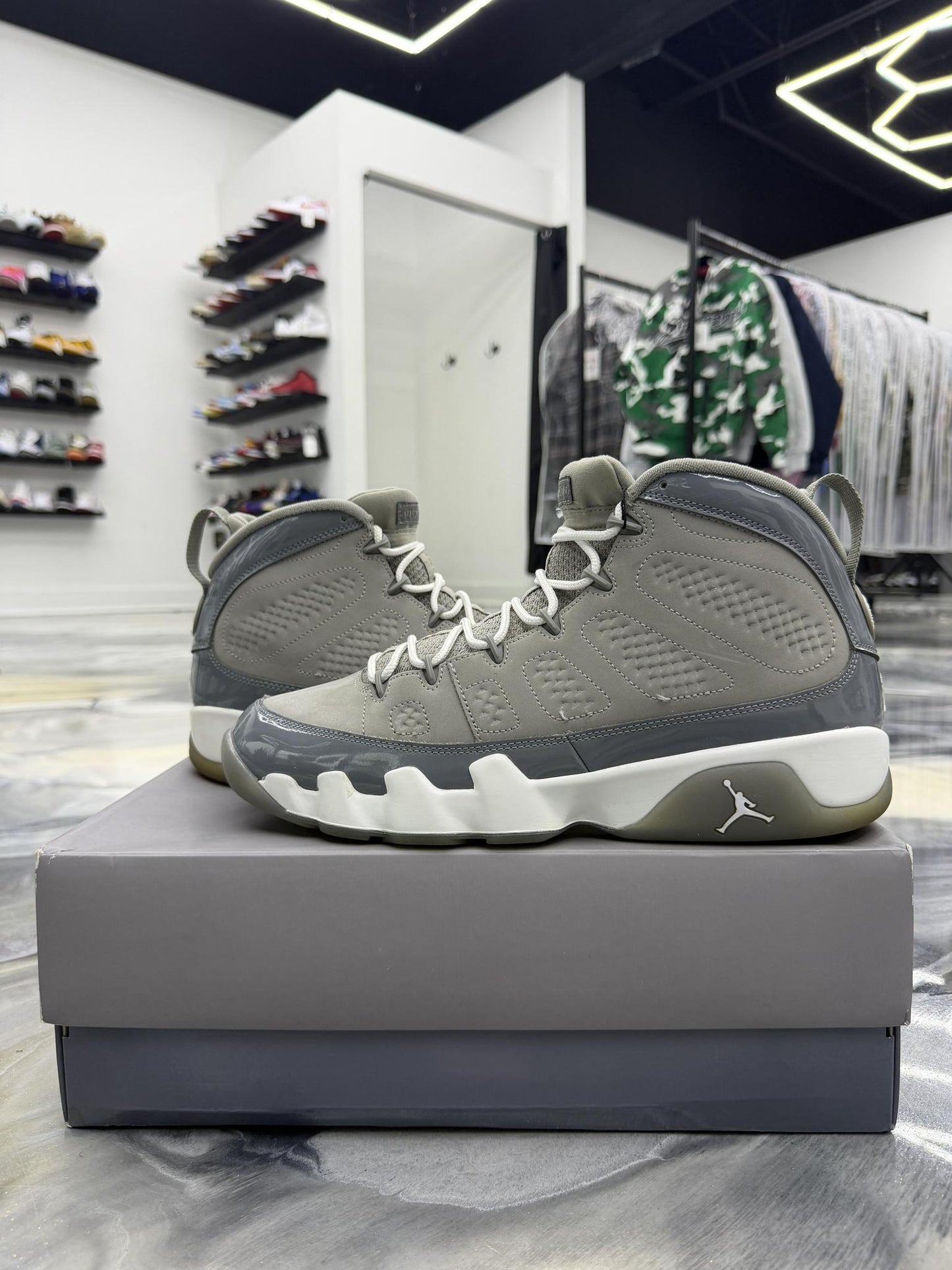 Jordan 9 "Cool Grey" Used Size 13