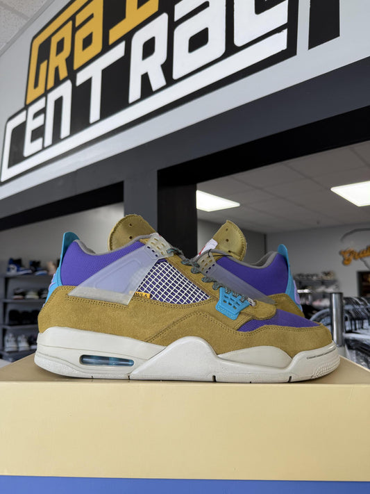 Jordan 4 x Union "Desert Moss" Used Size 13