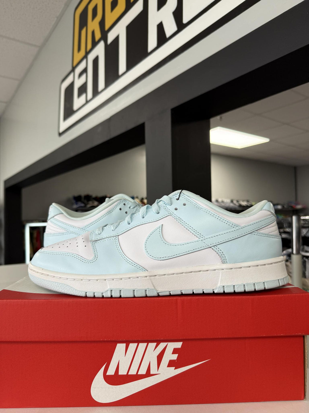 Nike Dunk Low "Glacier Blue" Used Size 12