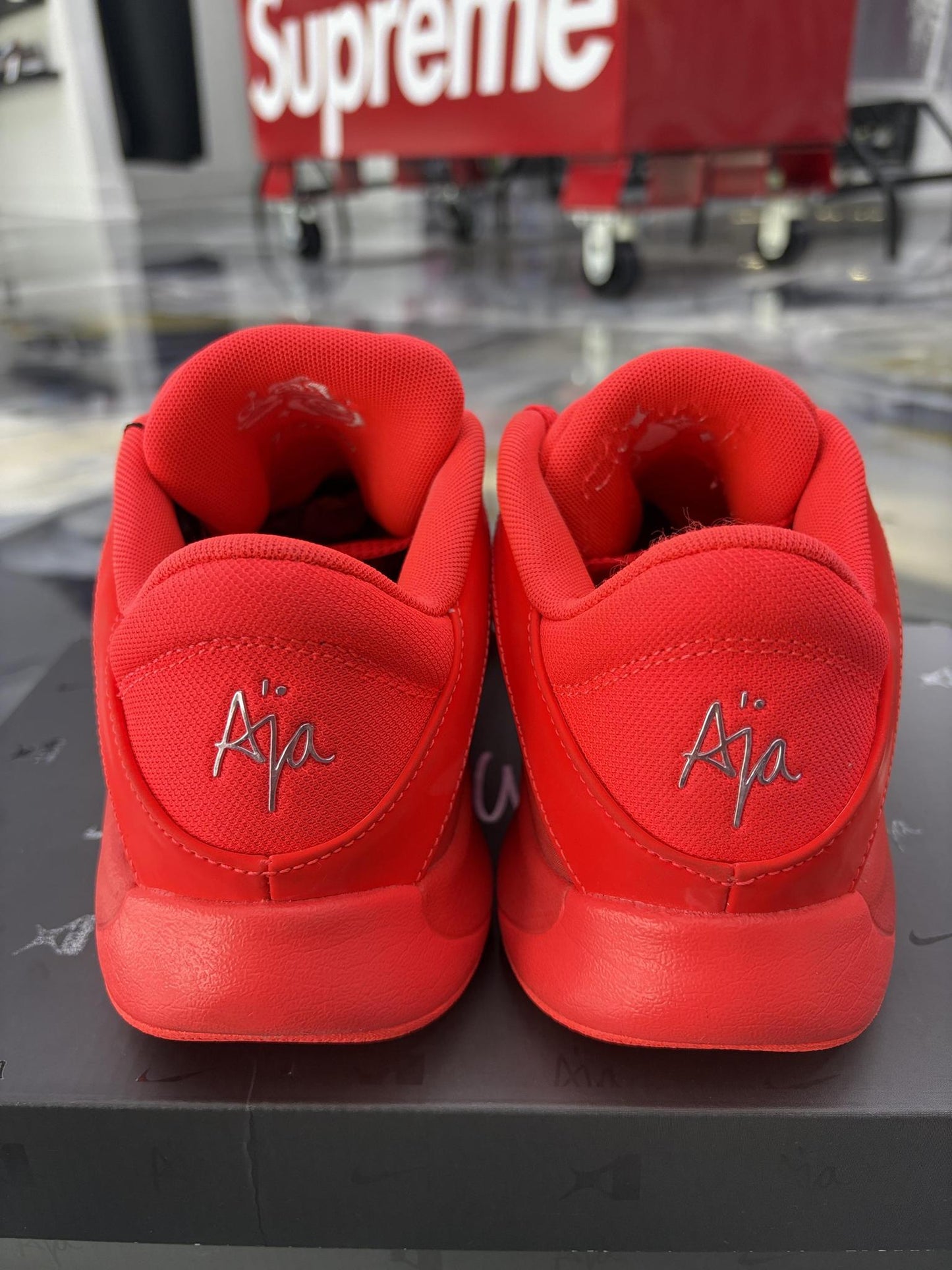 Nike A'ja Wilson A'One "Royal Flame" Used Size 7Y/8.5W