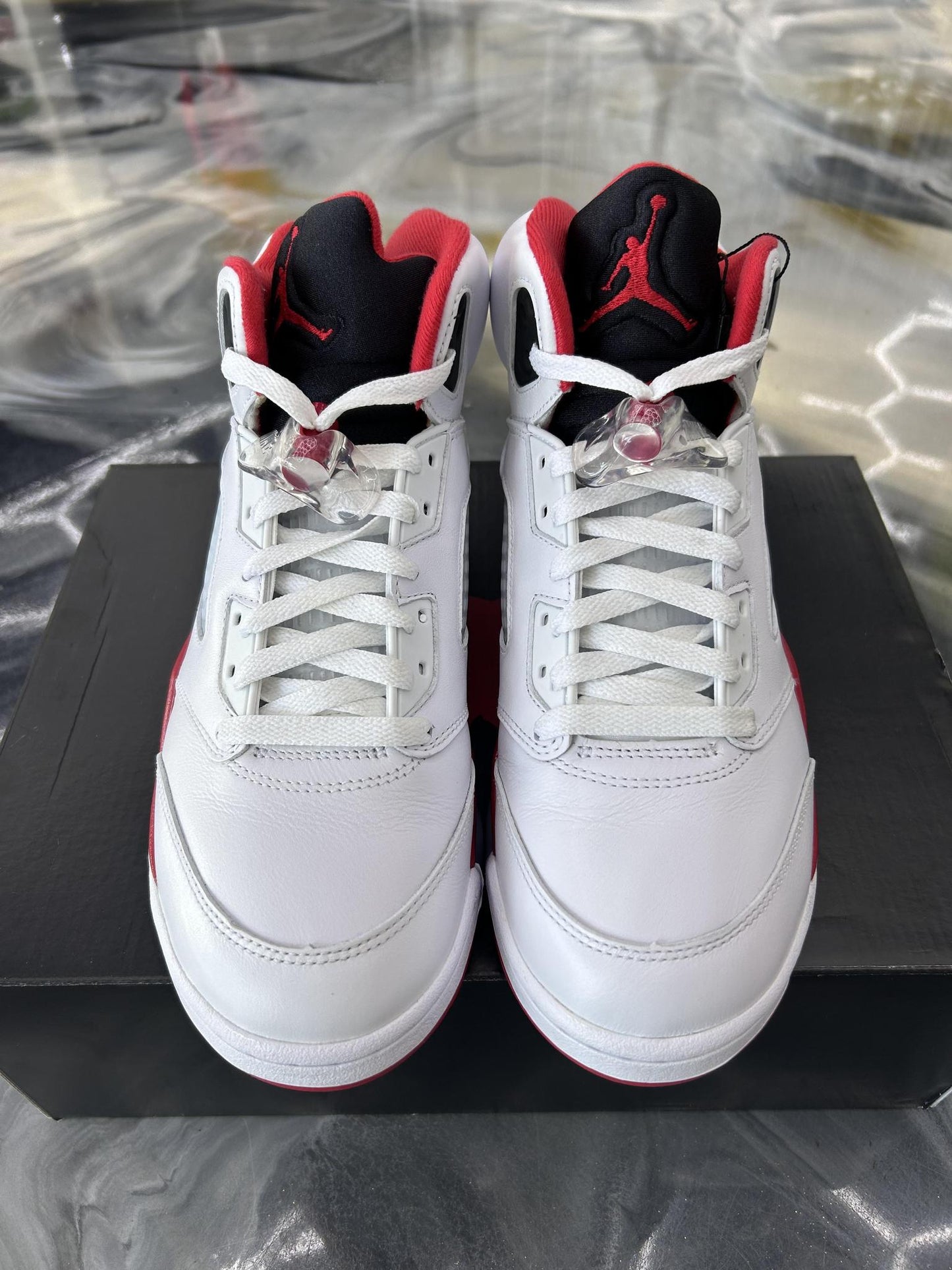 Jordan 5 "Fire Red" Used Size 8.5