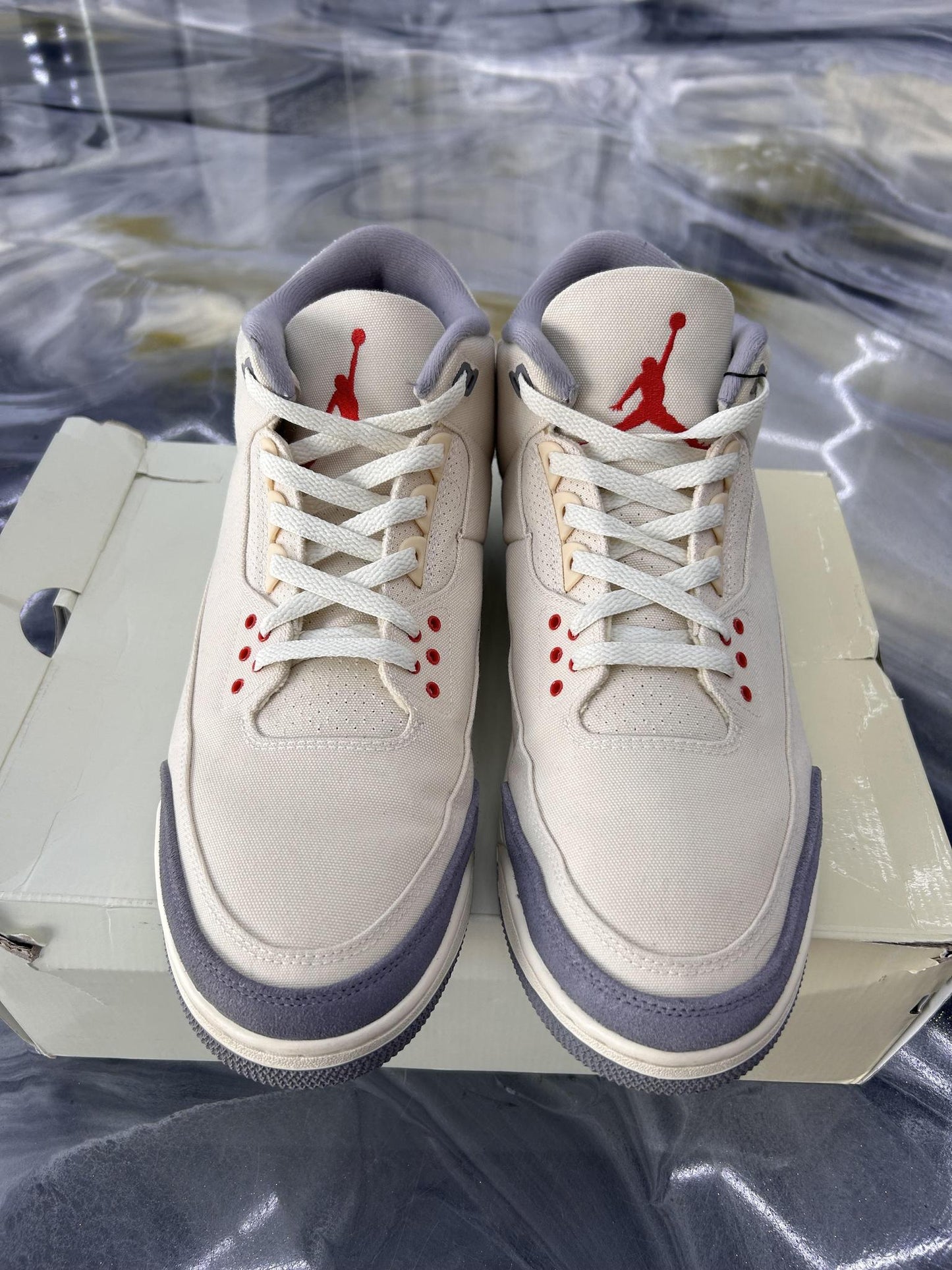Jordan 3 "Muslin" Used Size 14