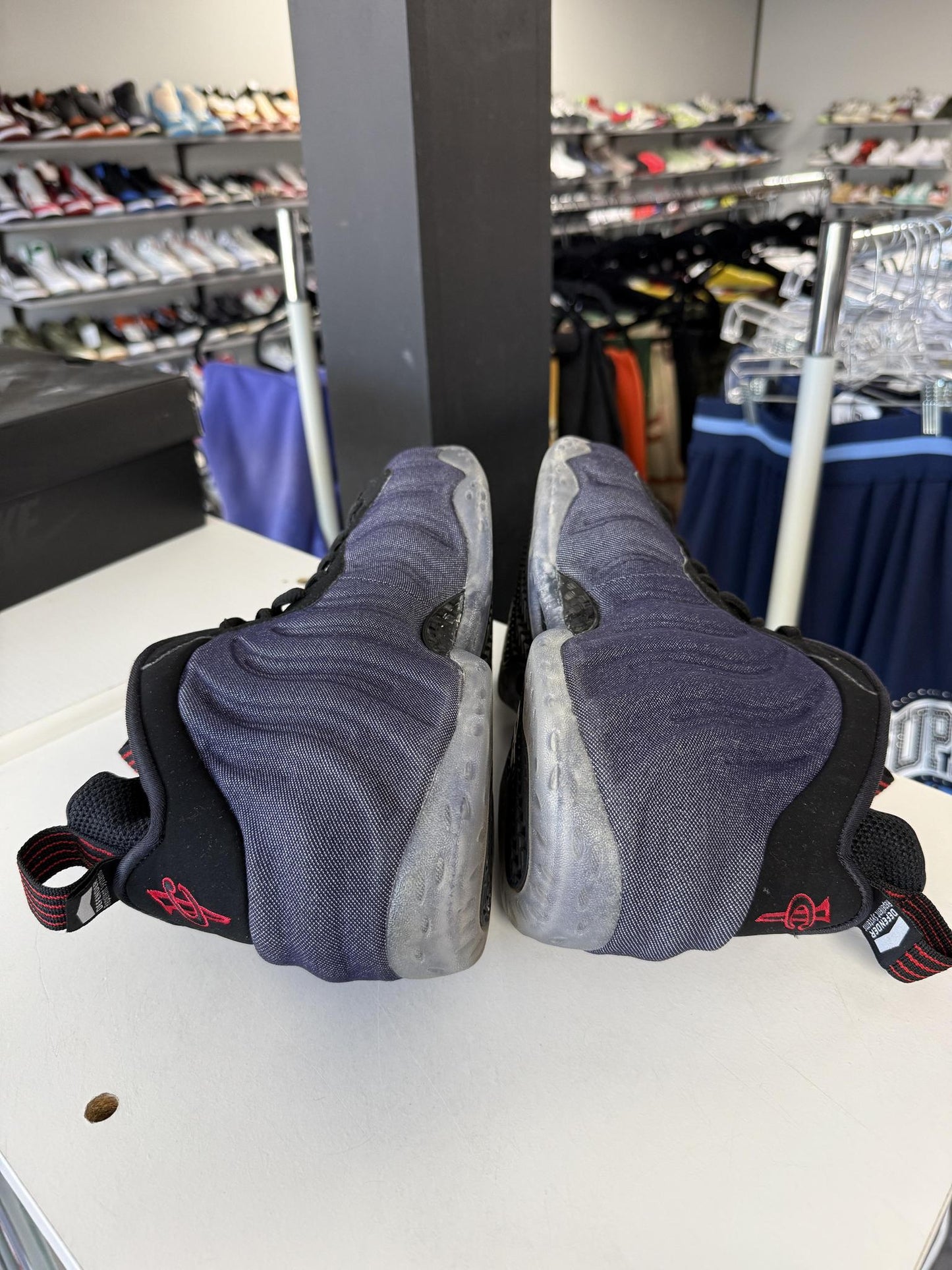 Nike Foamposite One "Denim" Used Size 12