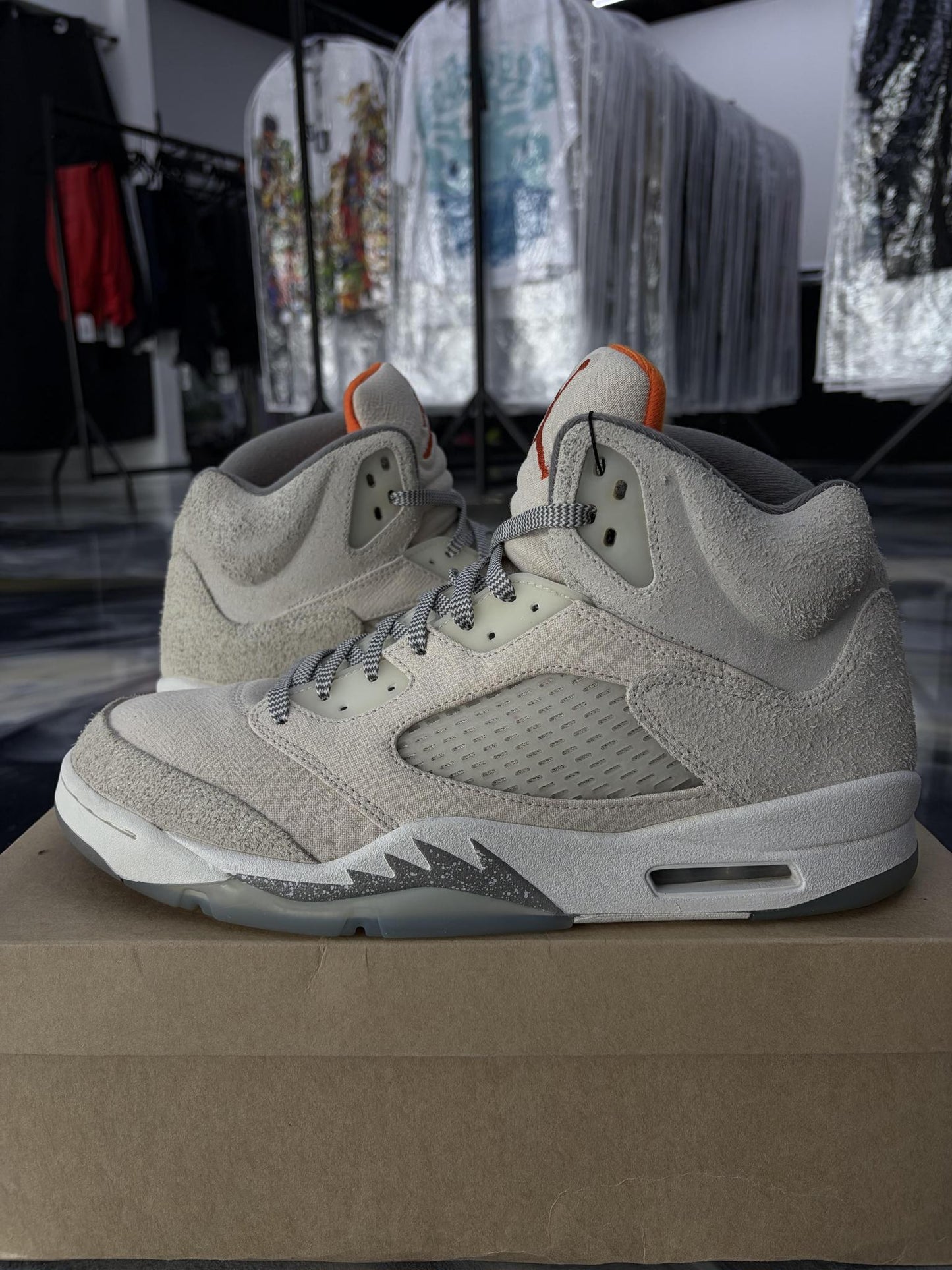Jordan 5 "Craft Sail" Used Size 13