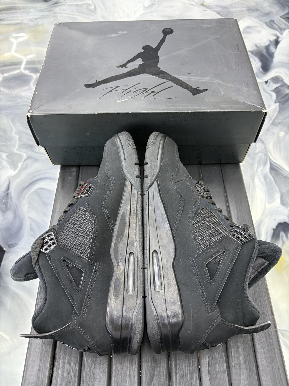 Jordan 4 "Black Cat 2020" Used Size 11
