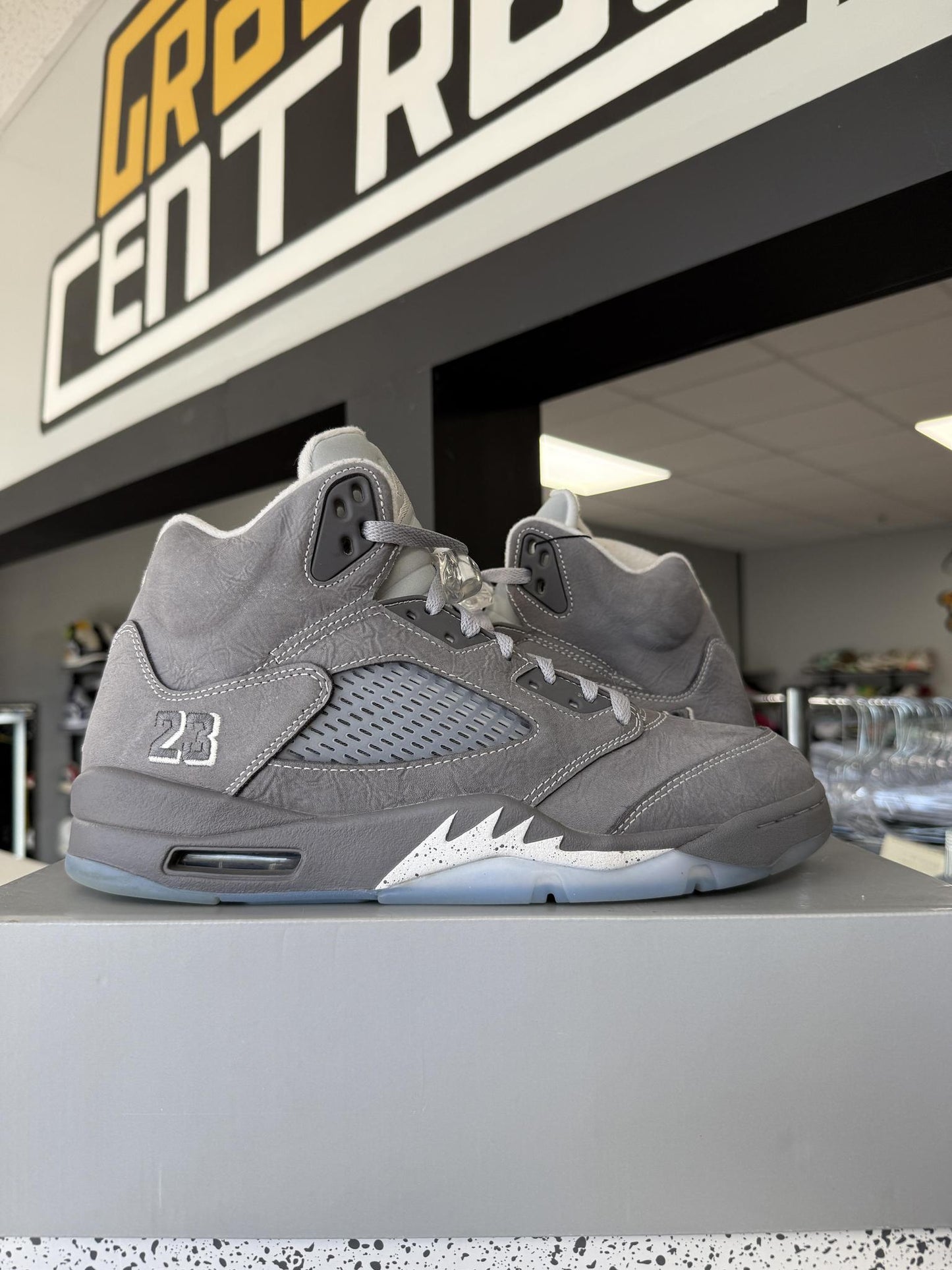 Jordan 5 "Wolf Grey" Used Size 10