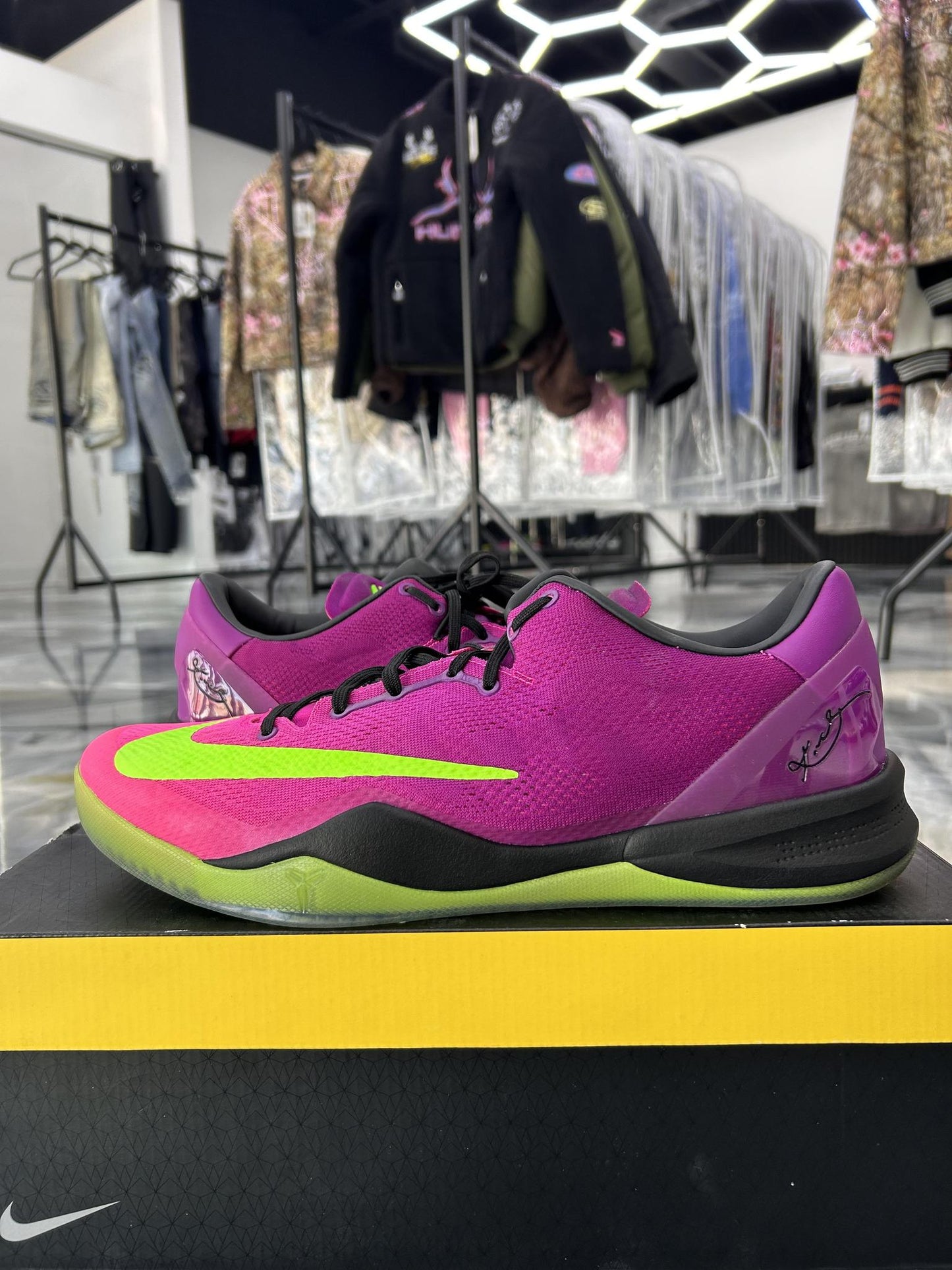 Nike Kobe 8 "Mambacurial" Used Size 14