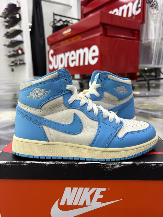 Jordan 1 "UNC Reimagined" Used Size 5.5Y/7W