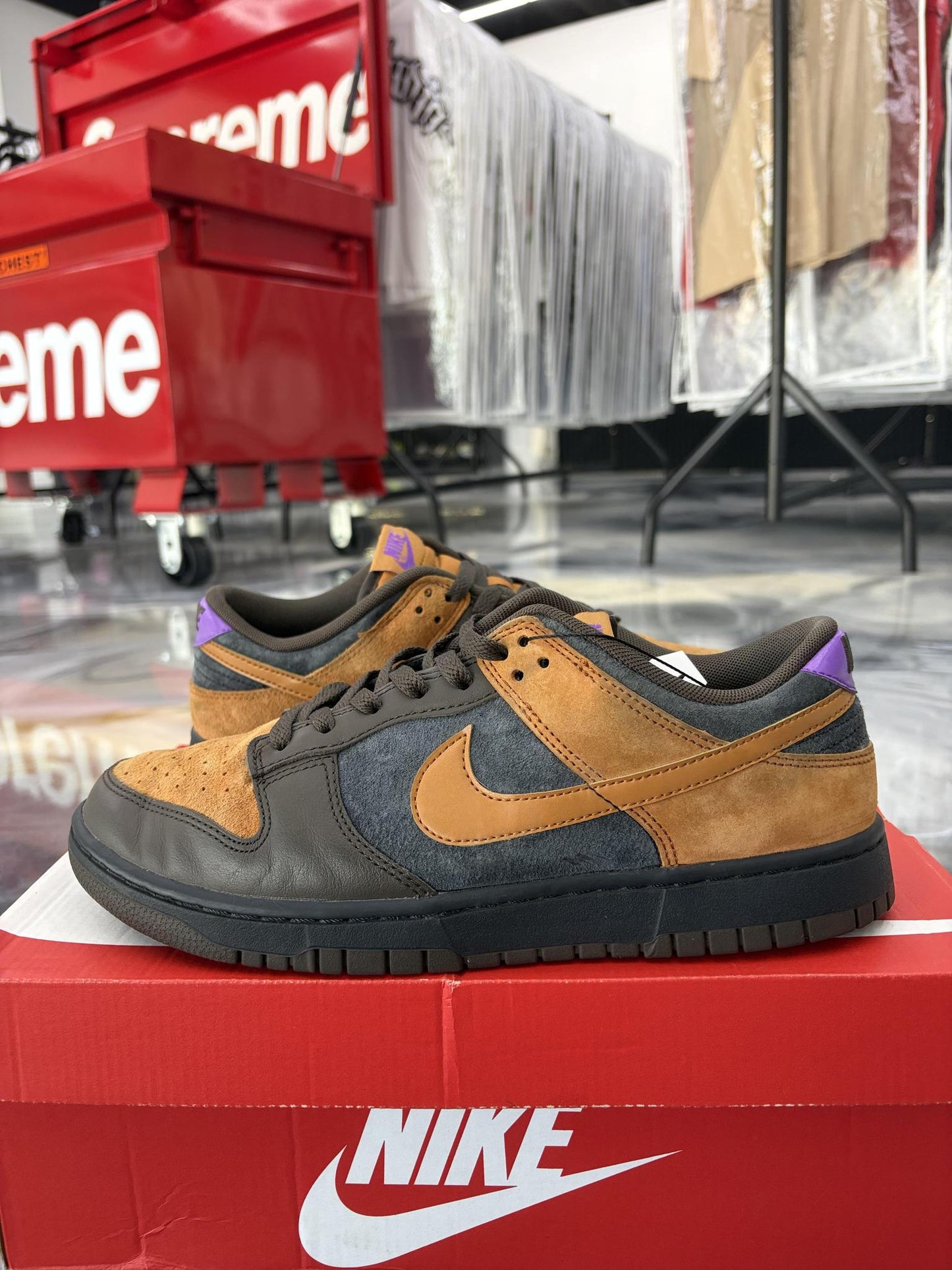 Nike Dunk Low "Cider" Used Size 9.5