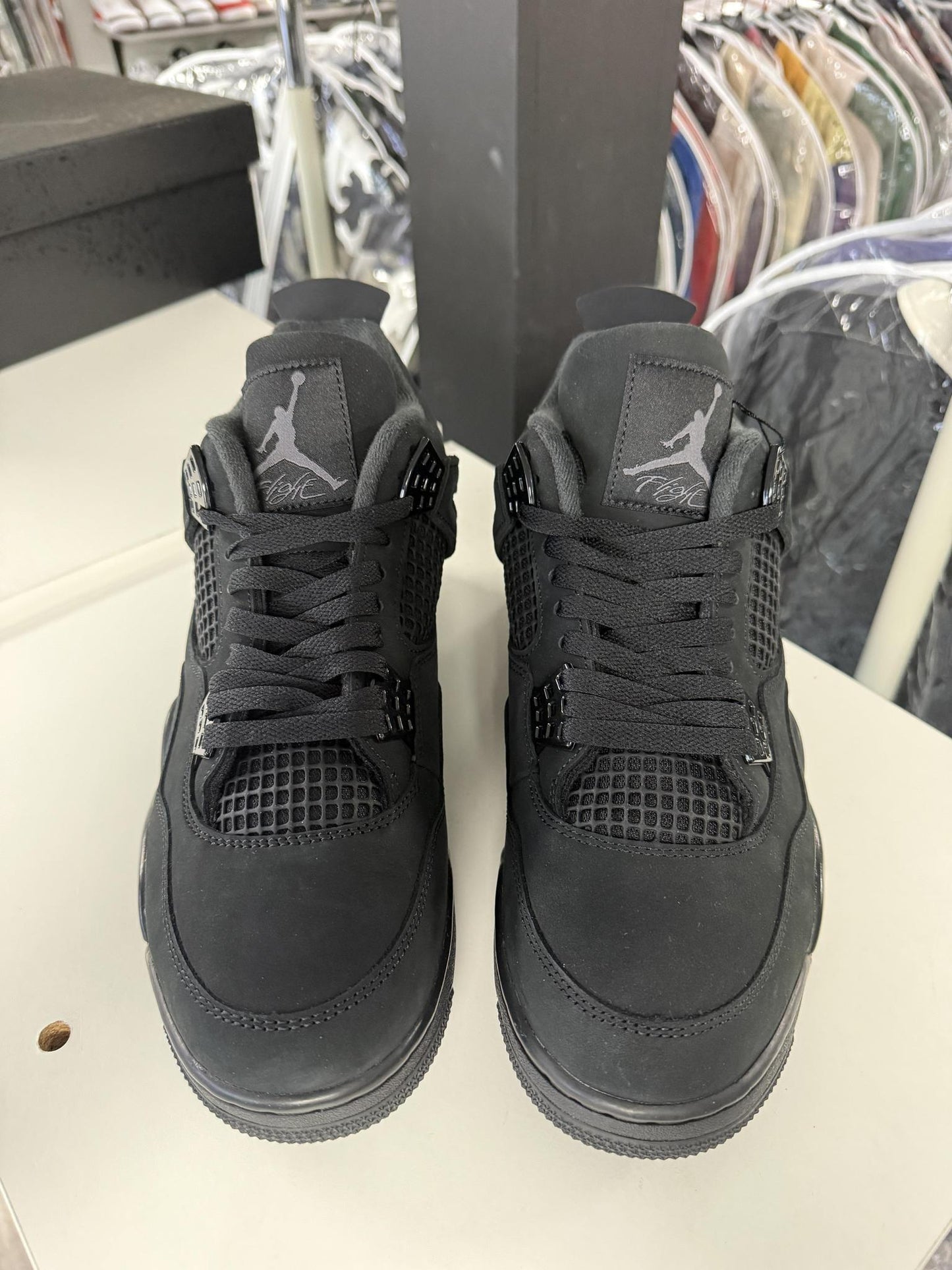 Jordan 4 "Black Cat" Used Size 10.5