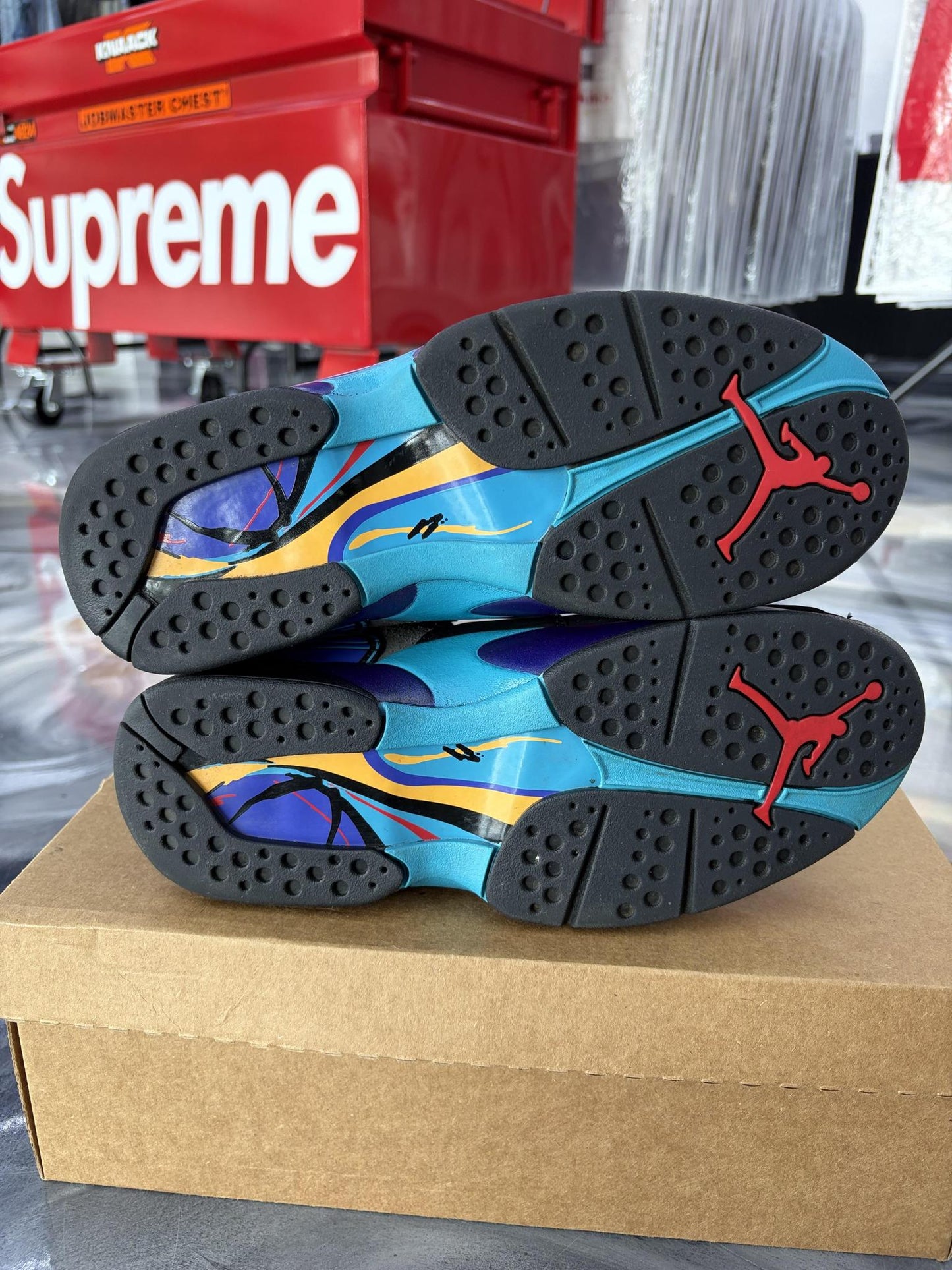 Jordan 8 "Aqua" Used Size 8