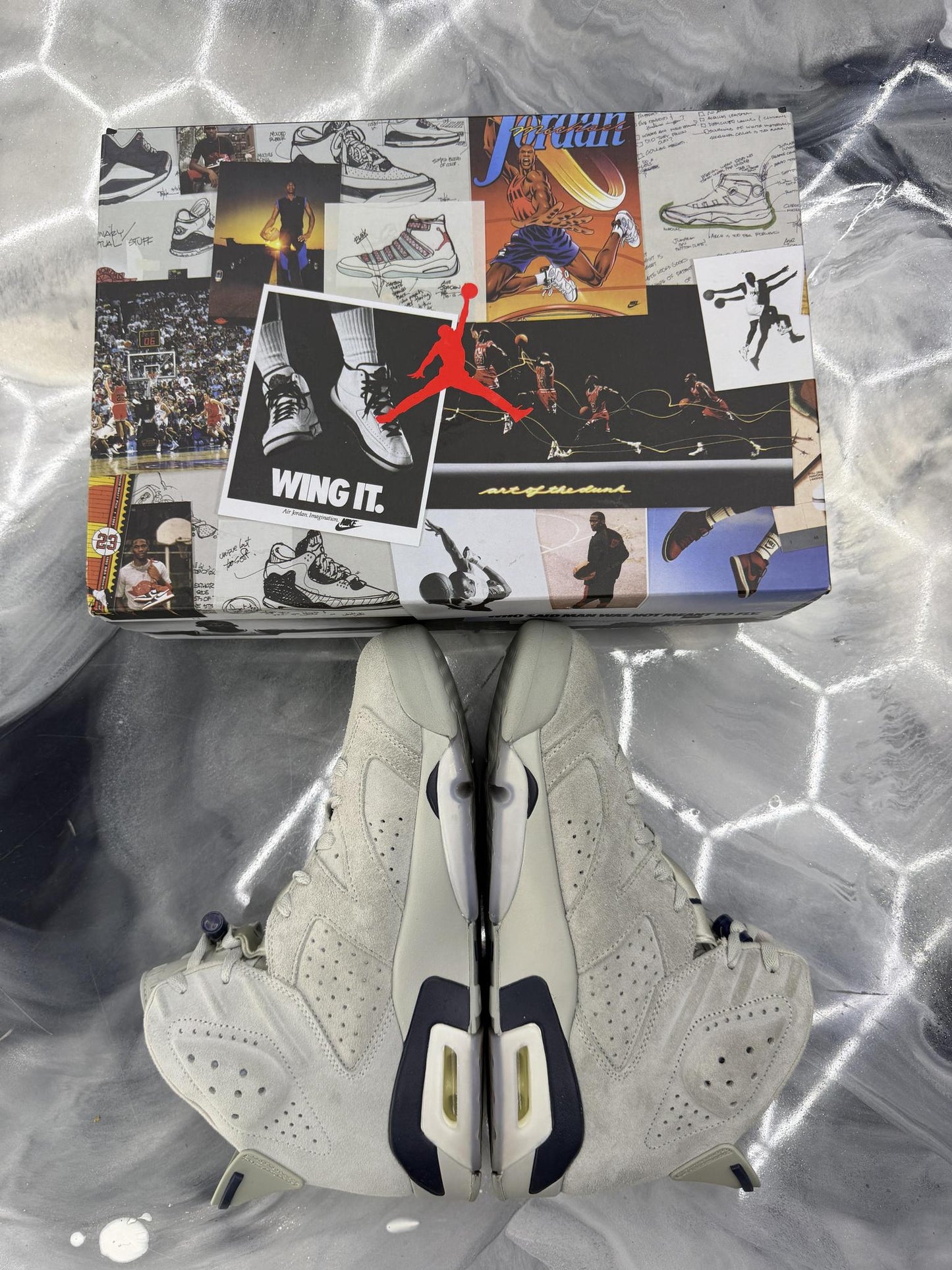 Jordan 6 Georgetown Used Size 10.5