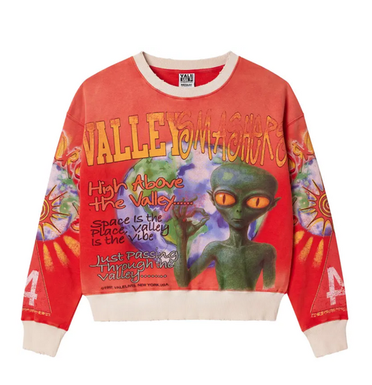 Vale Alien Box cut Long Sleeve "Orange"