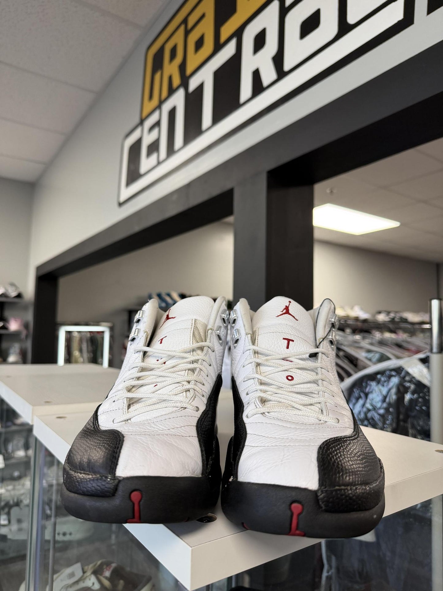 Jordan 12 "Red Taxi" Used Size 12