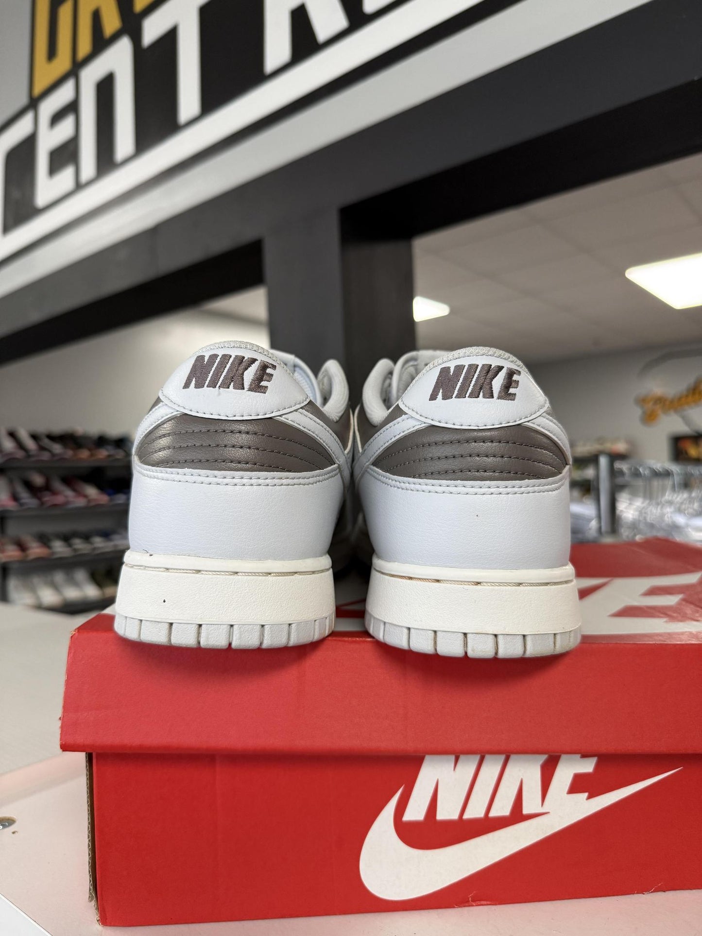 Dunk Low "Cave Stone Pure Platinum" Used Size 15