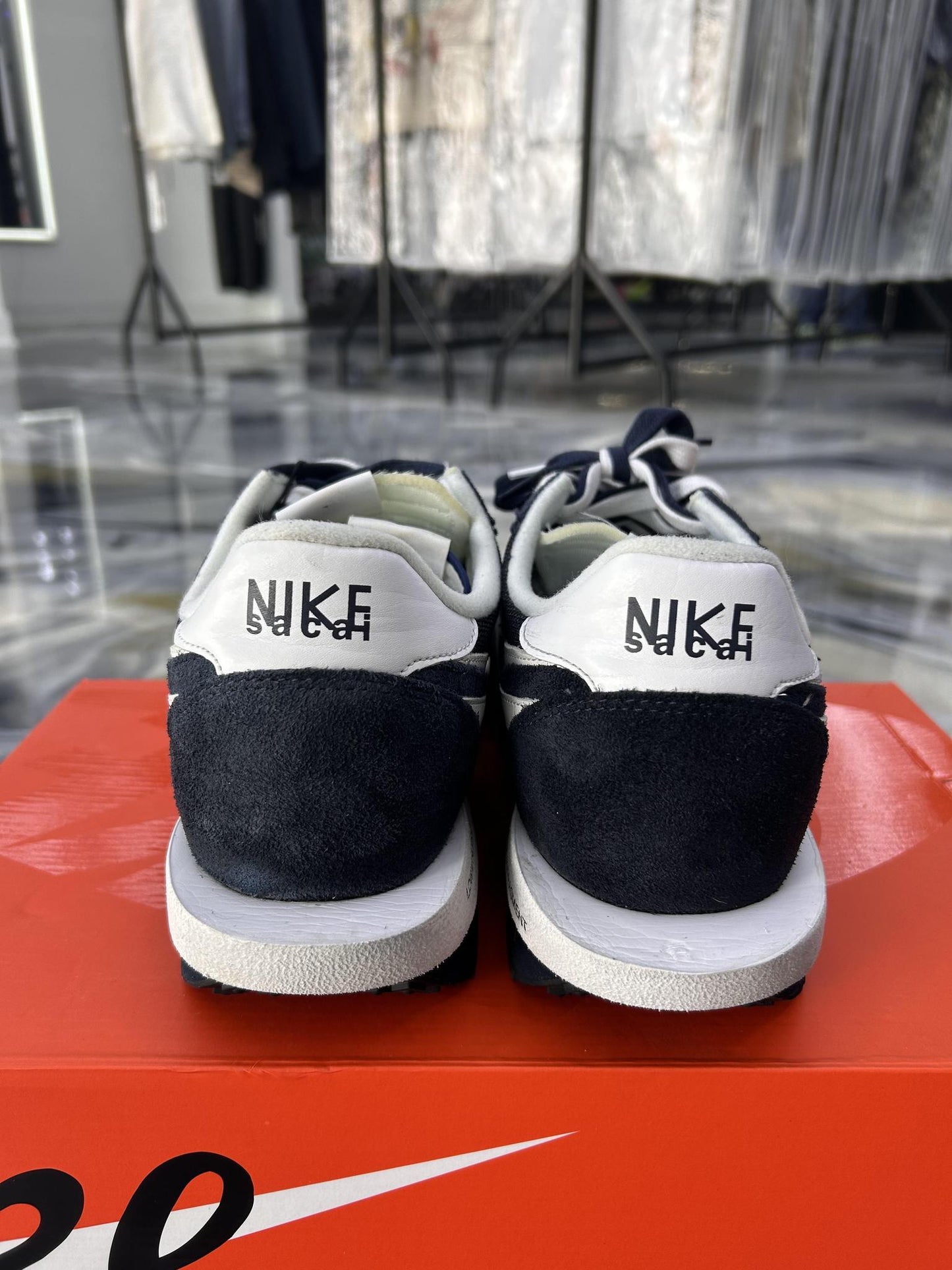 Nike Sacai X Fragment "Navy" Used Size 14