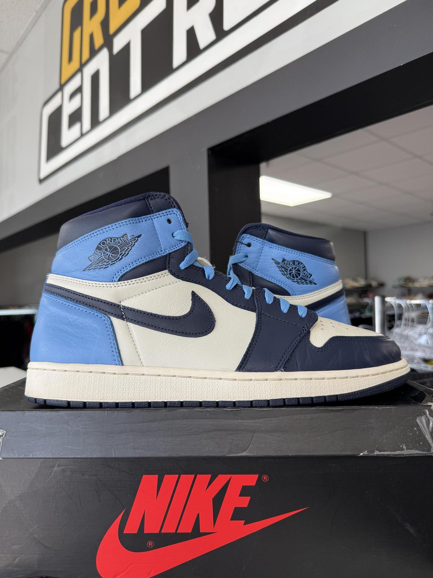Jordan 1 "Obsidian" Used Size 13