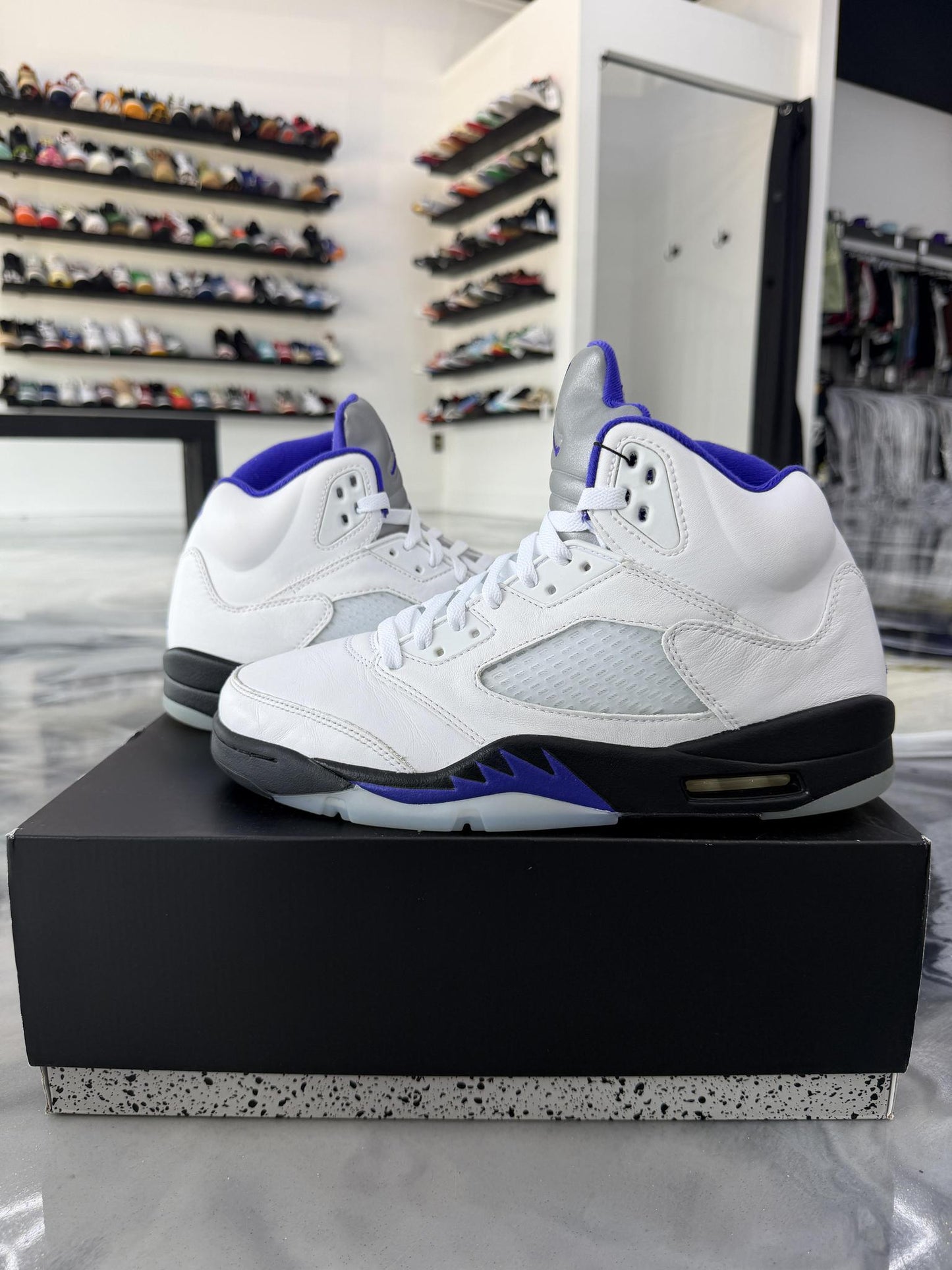 Jordan 5 "Dark Concord" Used Size 10