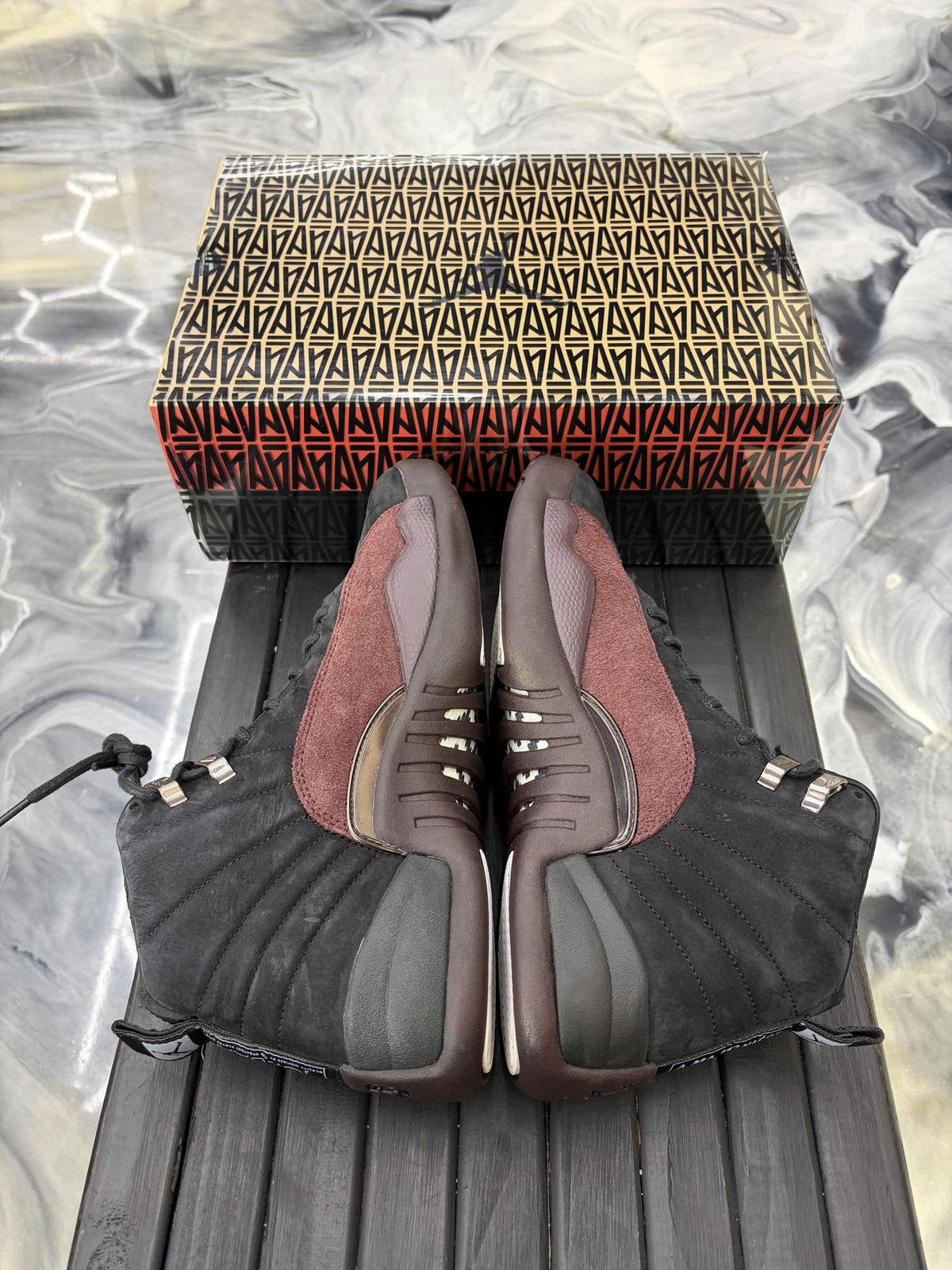 Jordan 12 A Ma Maniére "Black" Size 11W/9.5M