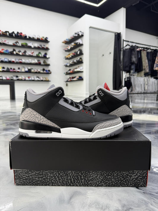 Jordan 3 Black Cement Used Size 11