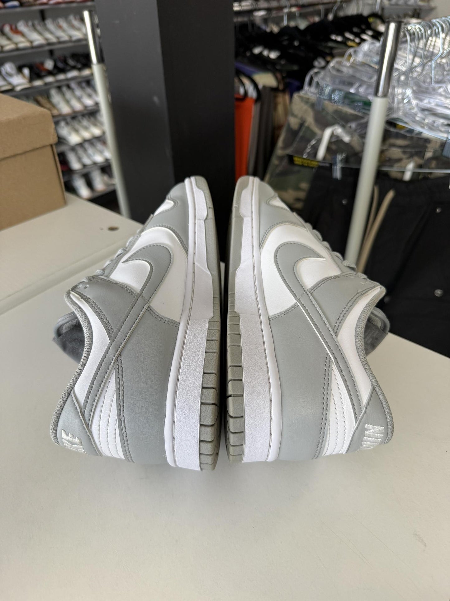 Nike Dunk Low "Grey Fog" Used Size 10