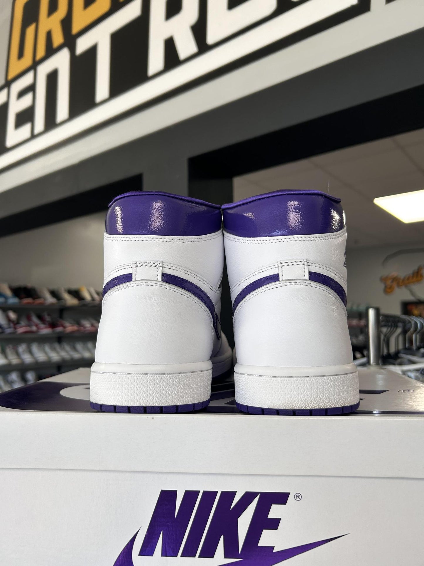 Jordan 1 "Metallic Purple" Used Size 10.5