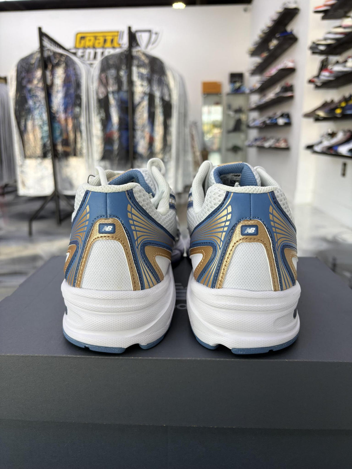 New Balance 740v2 "Heron Blue" Used Size 12