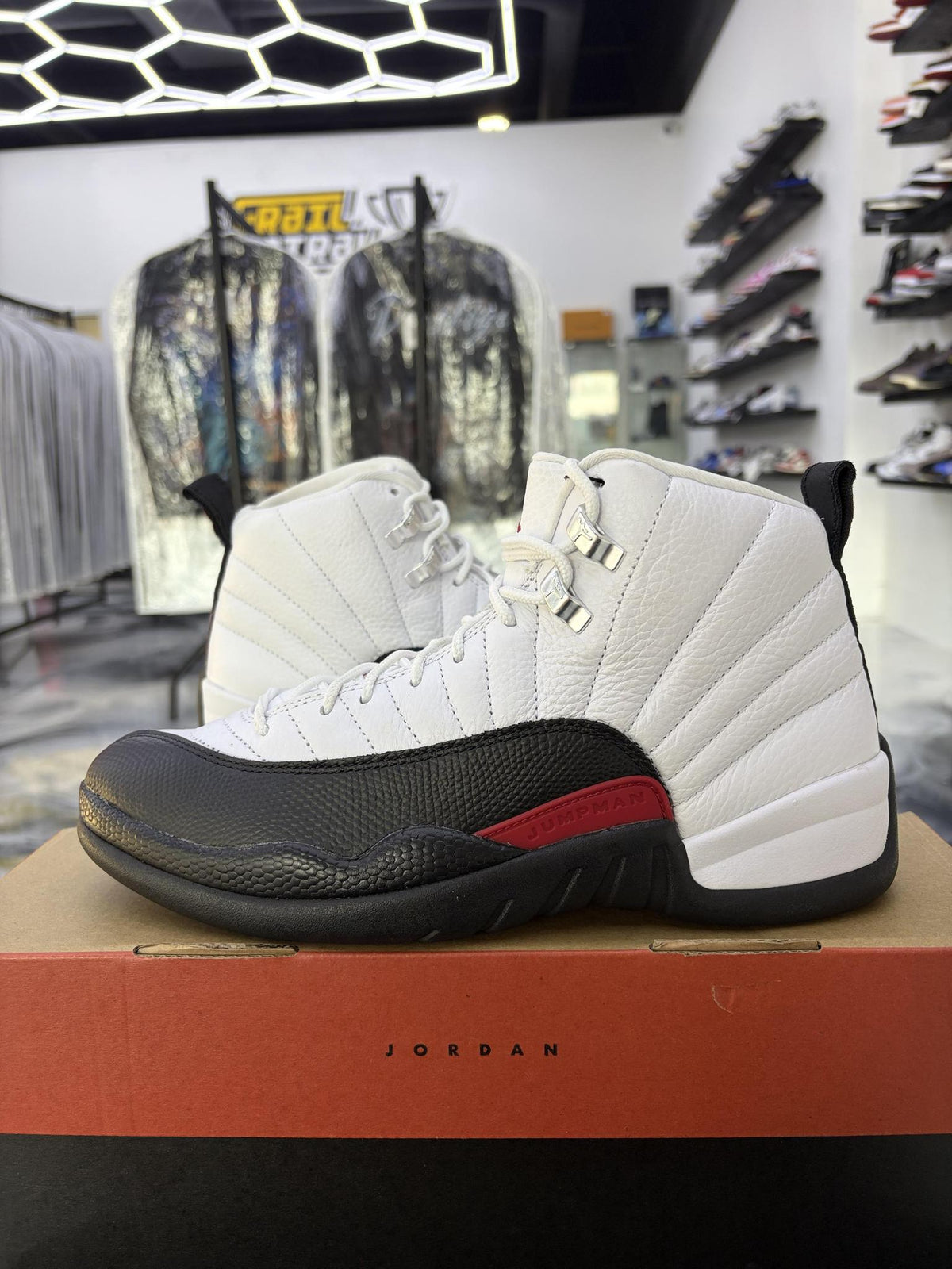 Jordan 12 "Red Taxi" Used Size 7.5