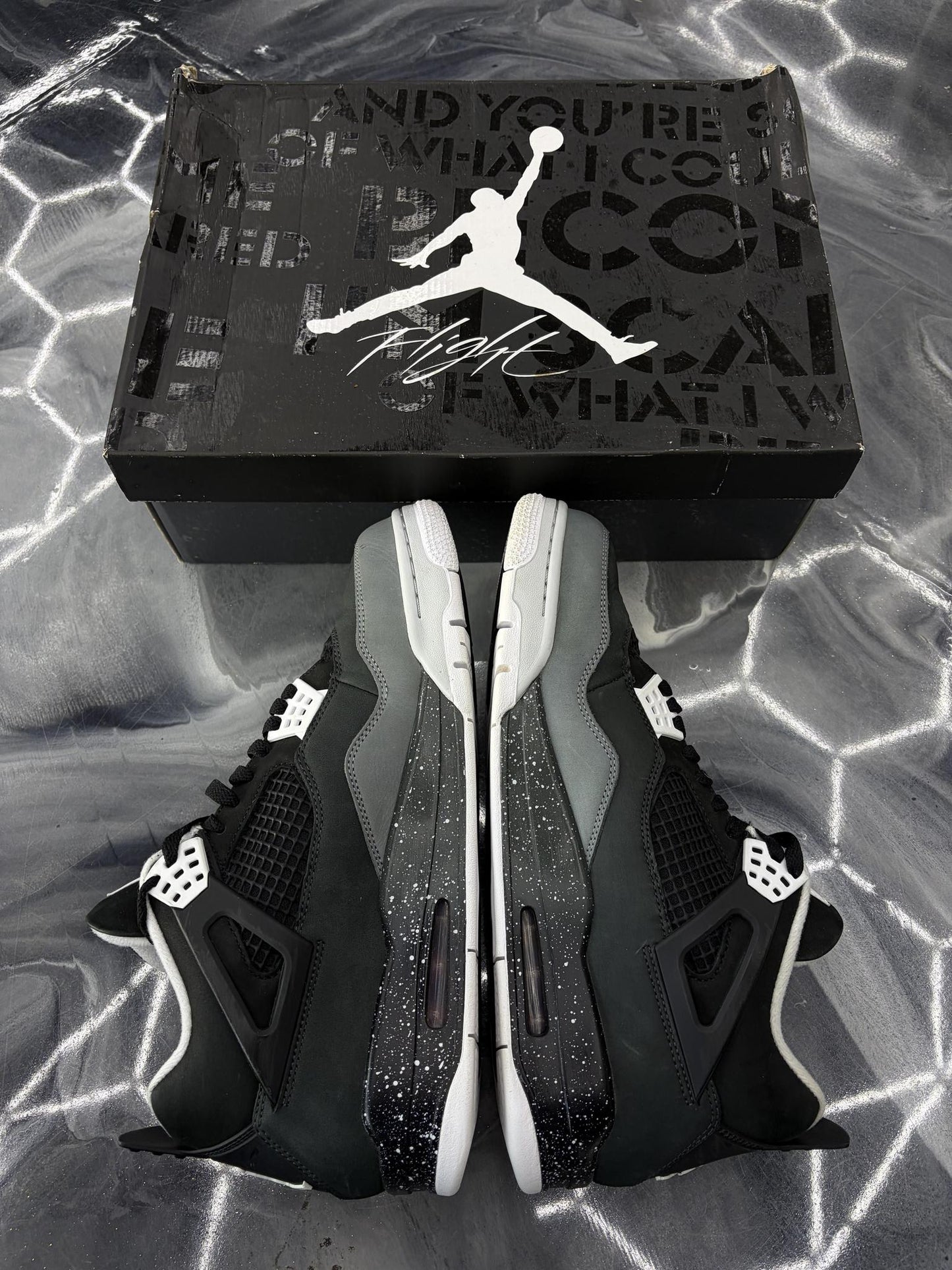 Jordan 4 "Fear" Used Size 13