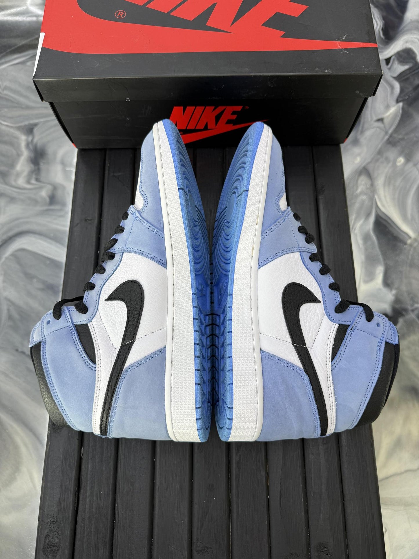 Jordan 1 "University Blue" Used Size 12