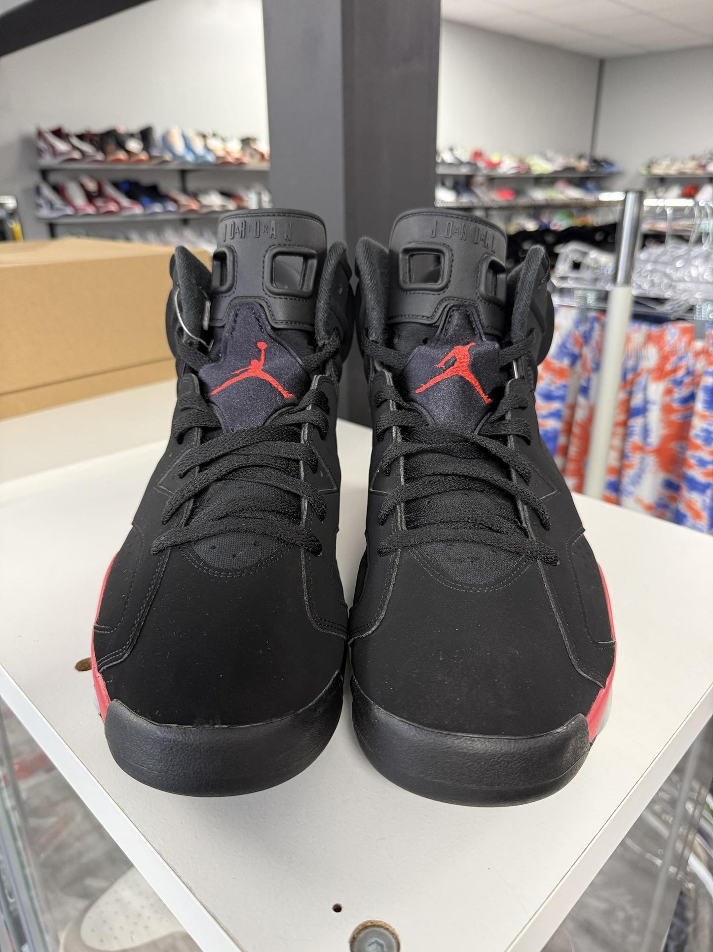 Jordan 6 Infrared Salesman Used Size 13